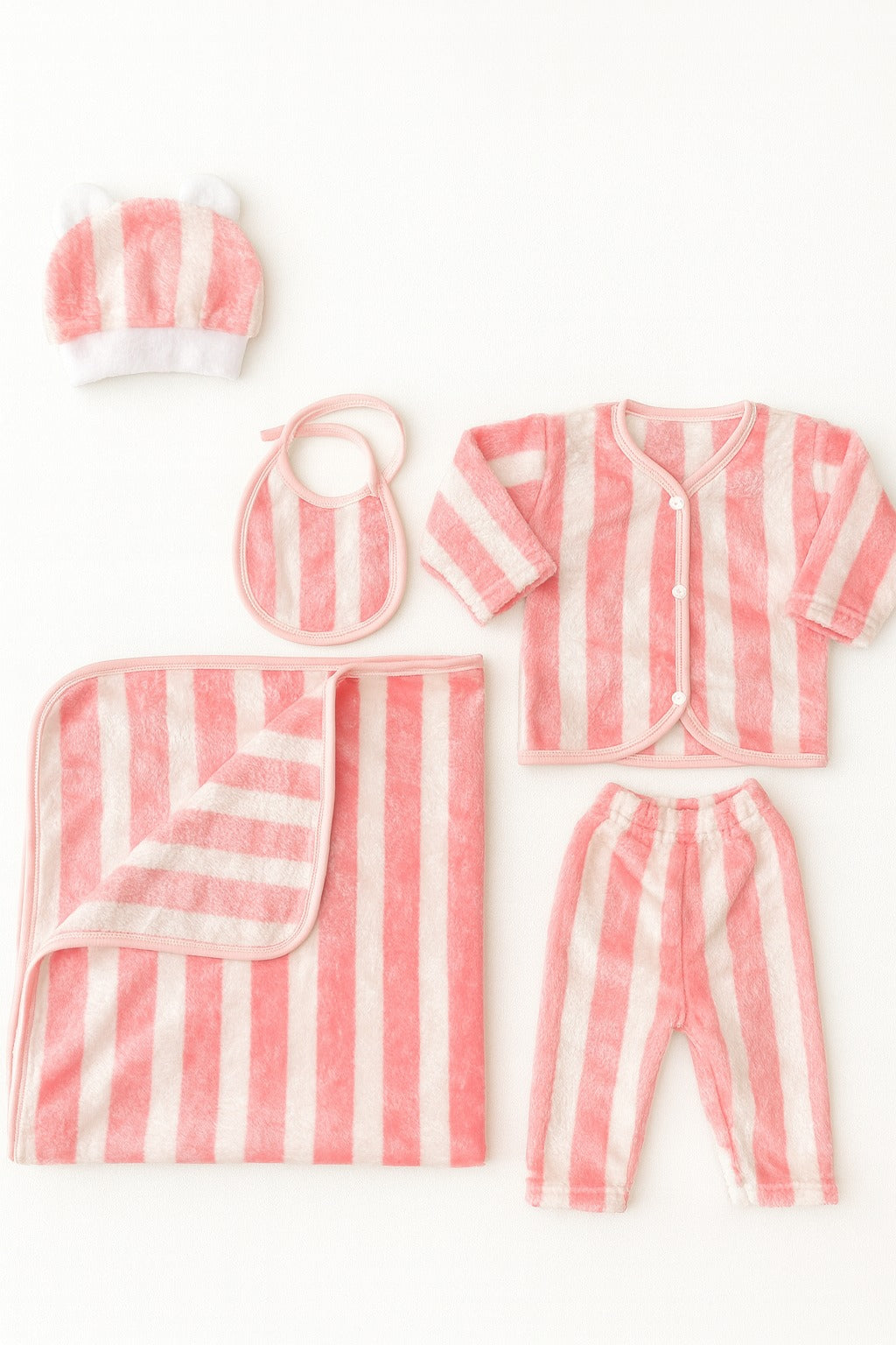 N1011-5 Piece Winter Starter Set - (0-3M)