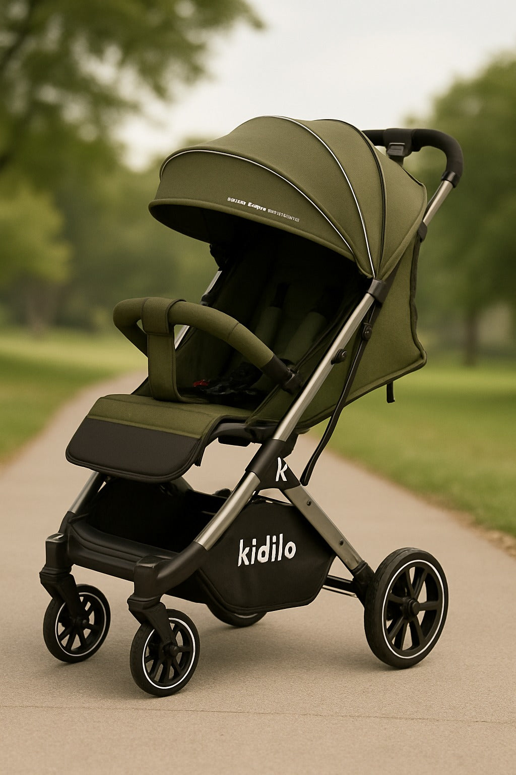 KIDILO Ultra Premium Slim Folding Baby Stroller-AQ-K12