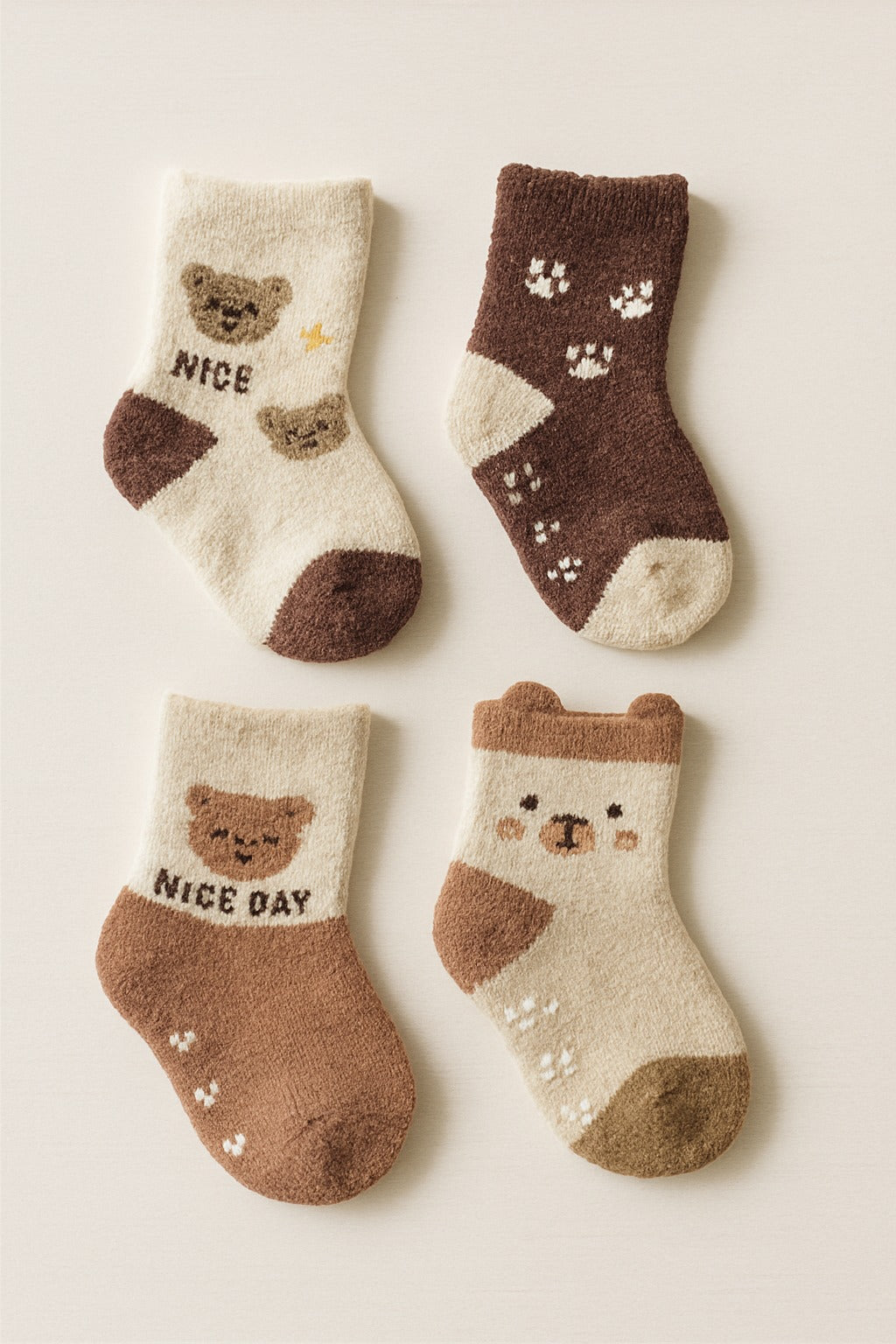 SH538-Winter Baby Socks - 0-24M