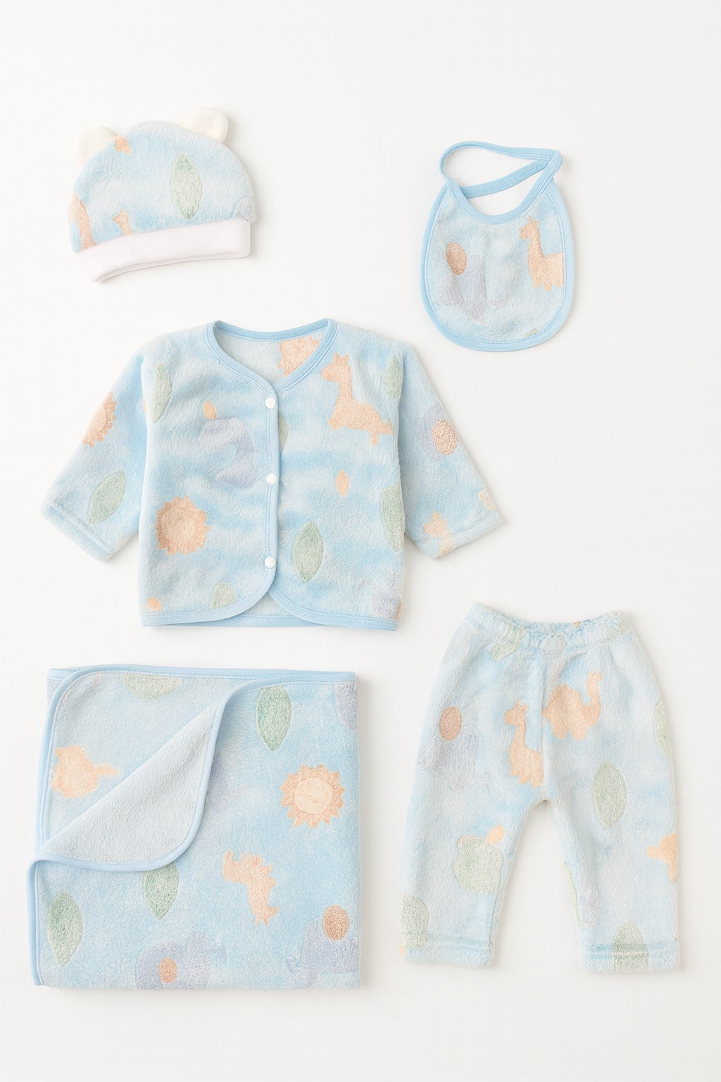 N1012-5 Piece Winter Starter Set - (0-3M)