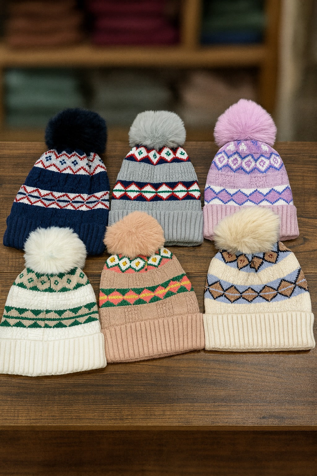 CP249-Woolen cap - 2-10Y