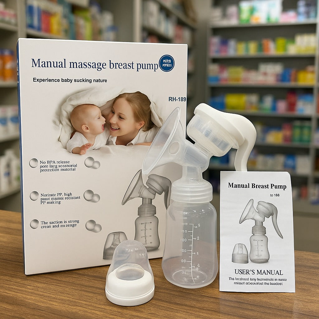 FE175-Manual Massage breast Pump - RH188