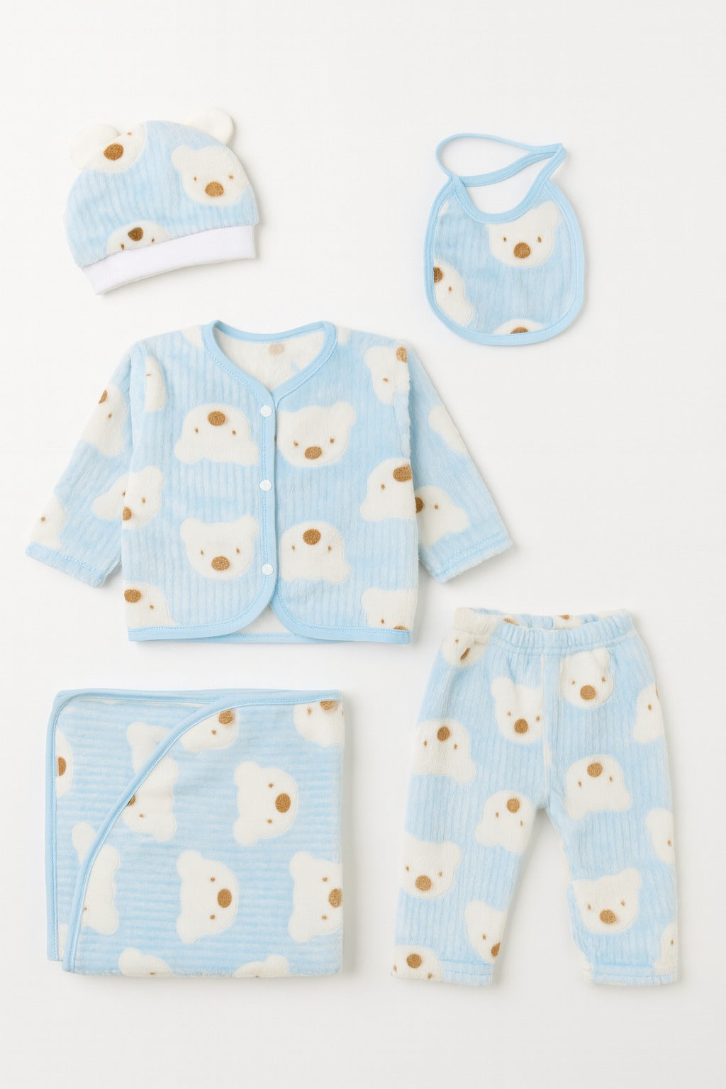 N1014-5 Piece Winter Starter Set - (0-3M)
