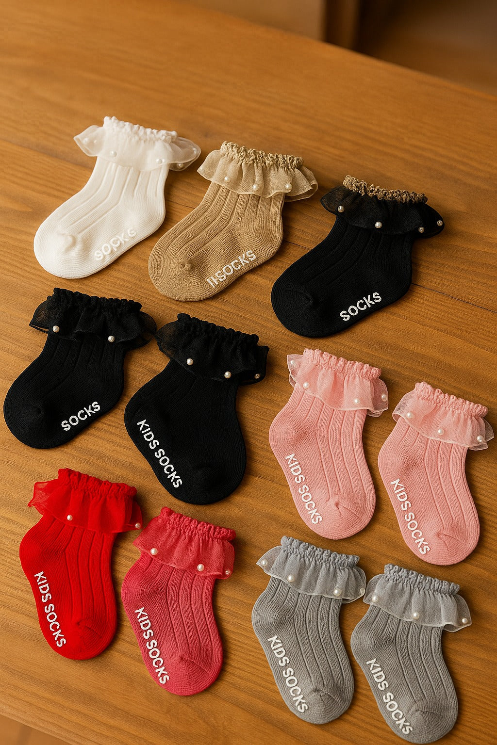 SH530-Winter Baby Socks - 6-12M