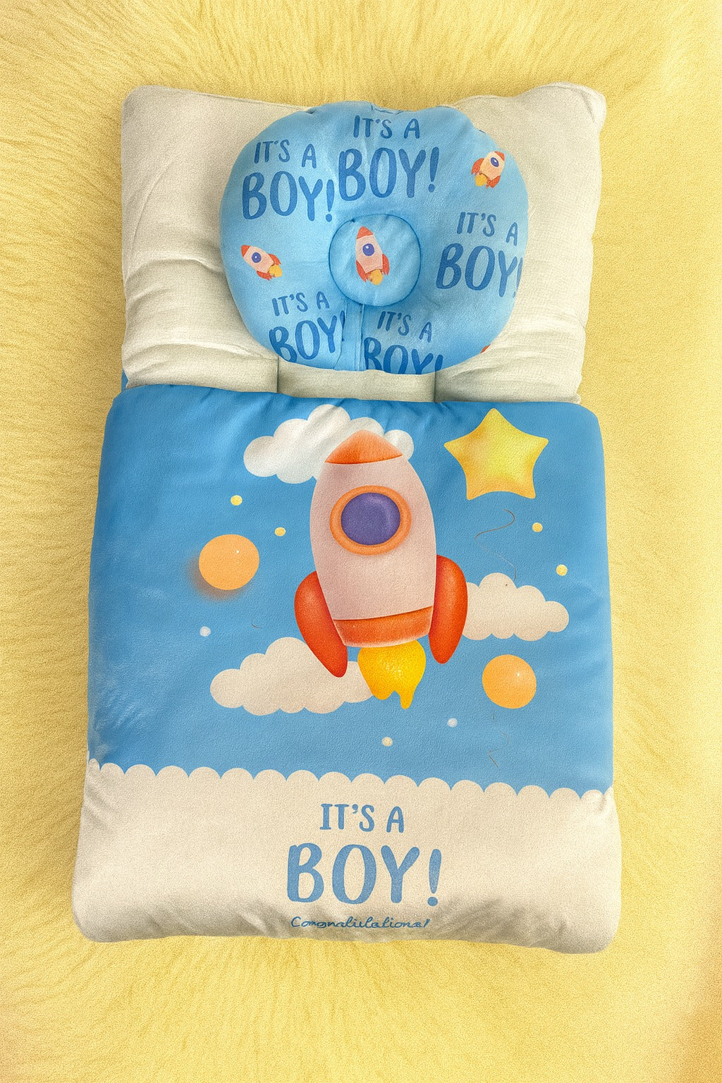 SHT446-Velvet Carry nest with Pillow