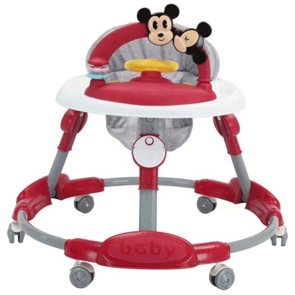 Fiber Mickey Round Baby Walker Foldable W621