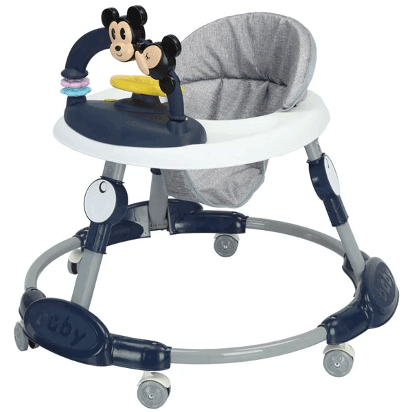 Fiber Mickey Round Baby Walker Foldable W621