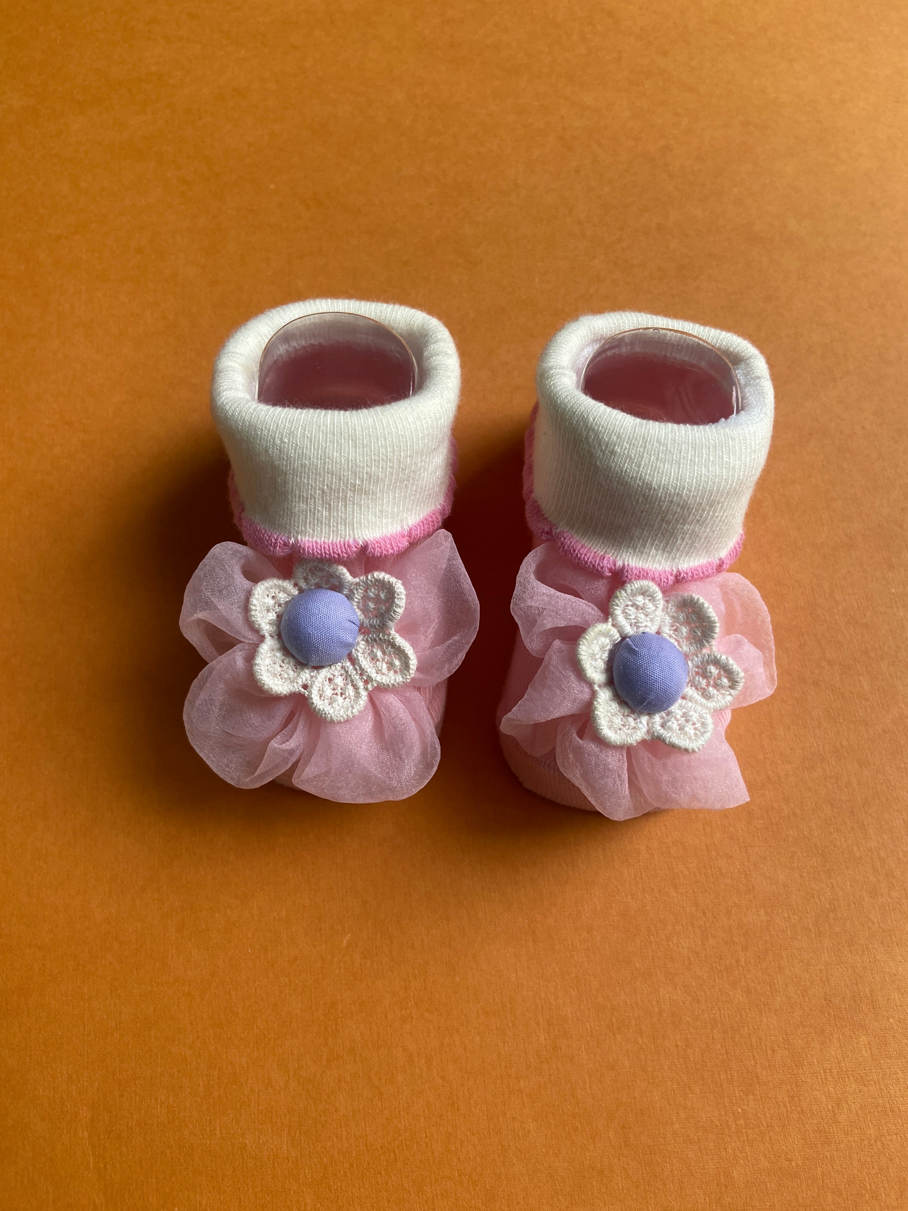 SH556-Winter Baby Socks - 0-6M