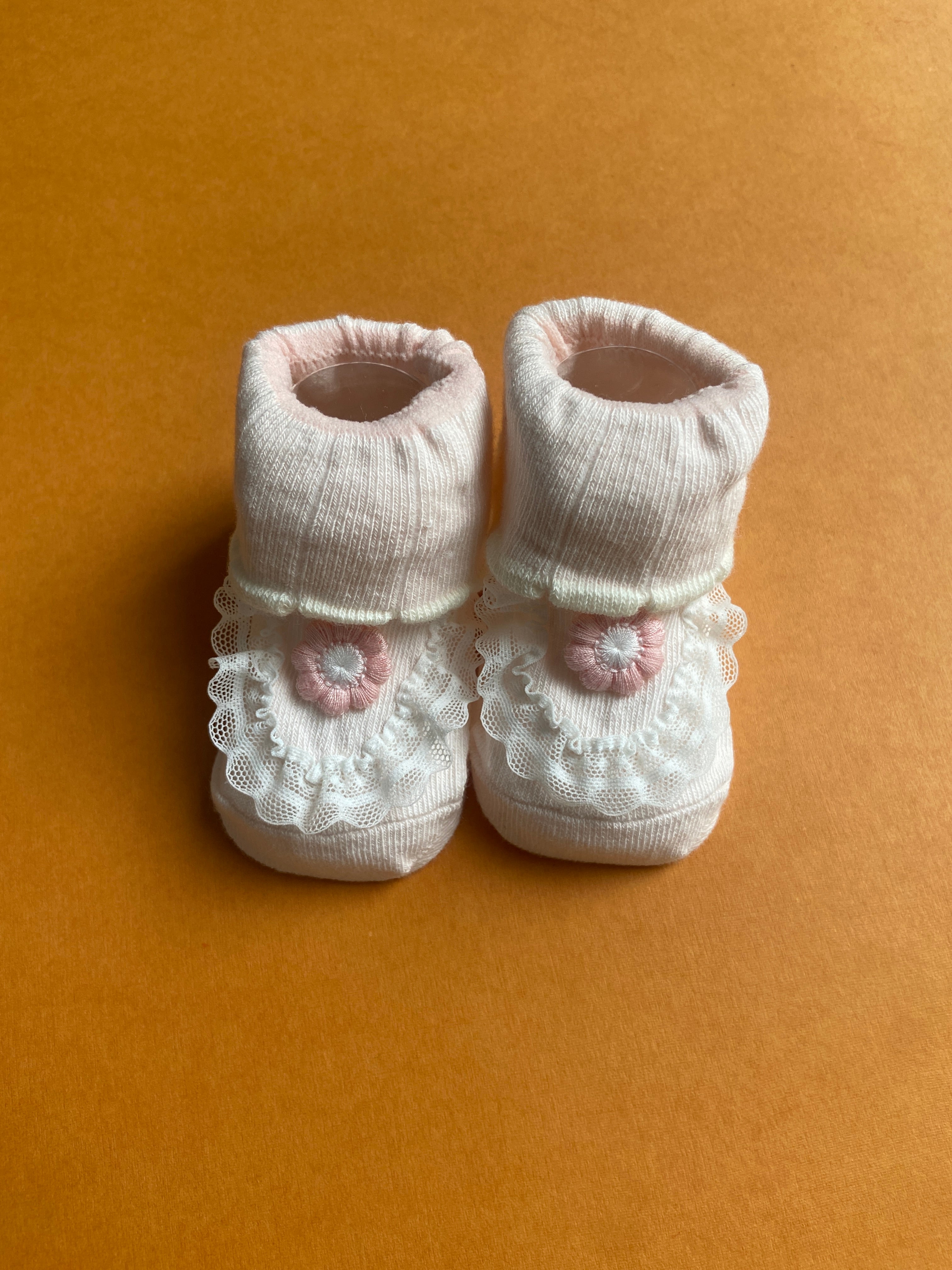 SH557-Winter Baby Socks - 0-6M