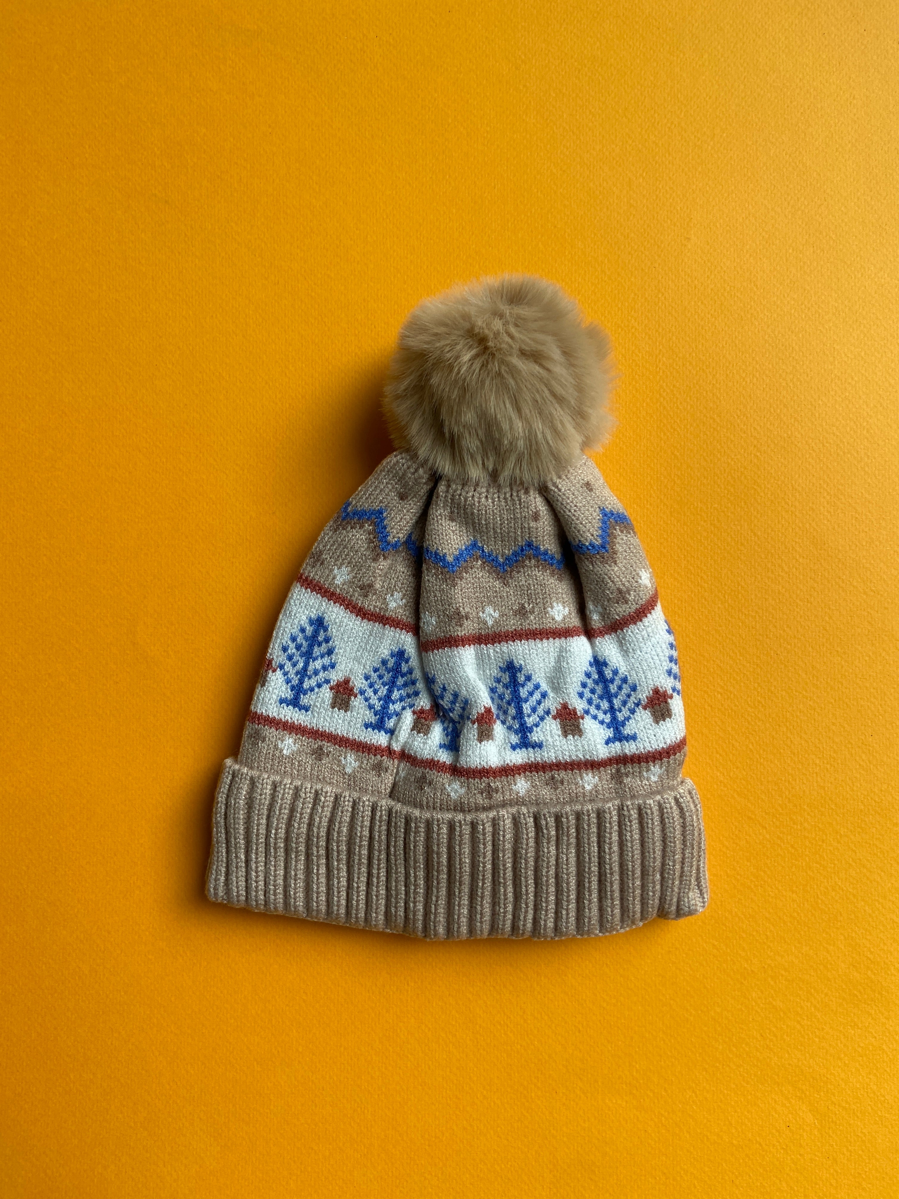 CP254-Woolen cap - 1-5Y