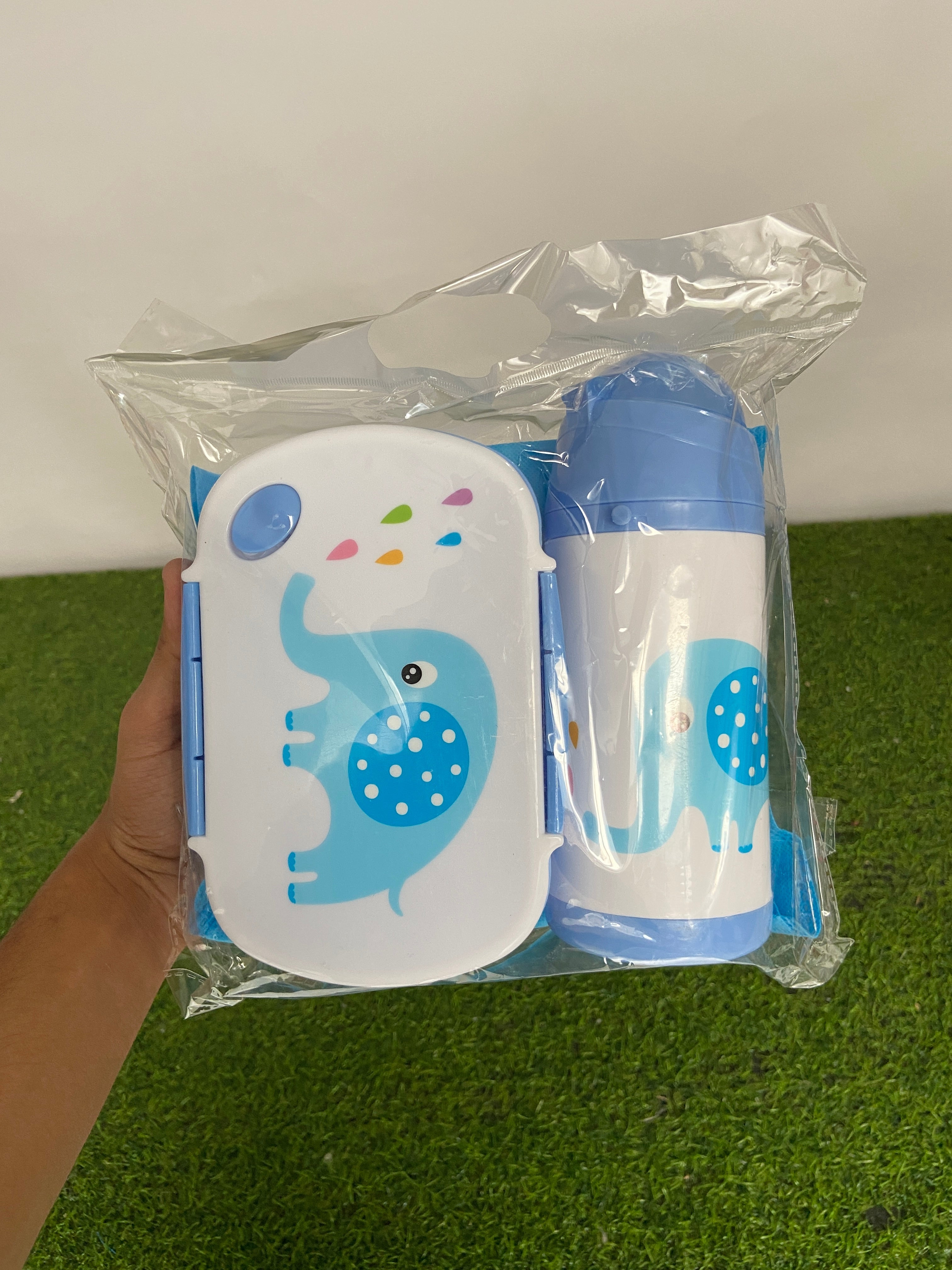 FE213-2 piece kids lunch & Water Bottle Set