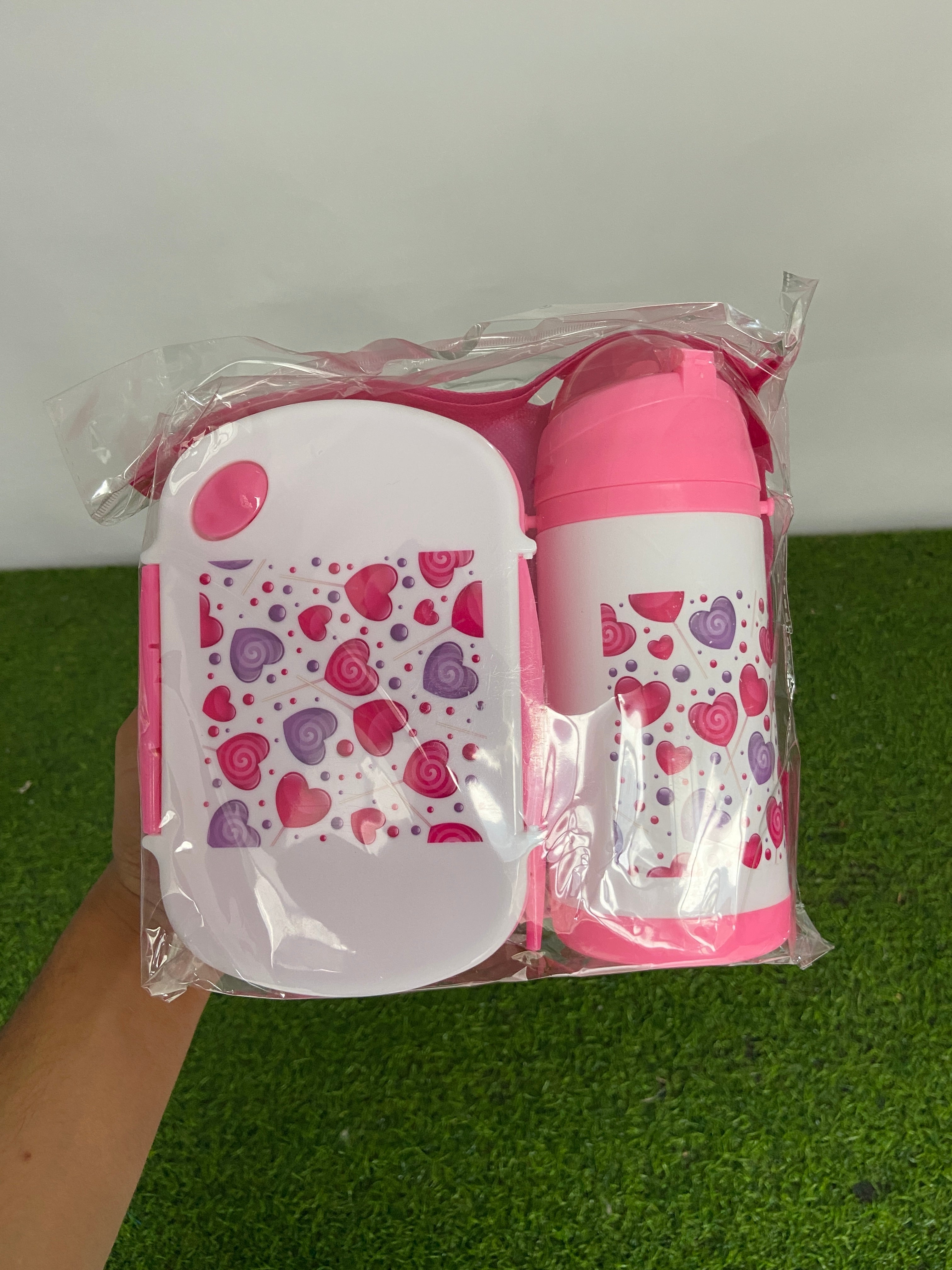 FE213-2 piece kids lunch & Water Bottle Set