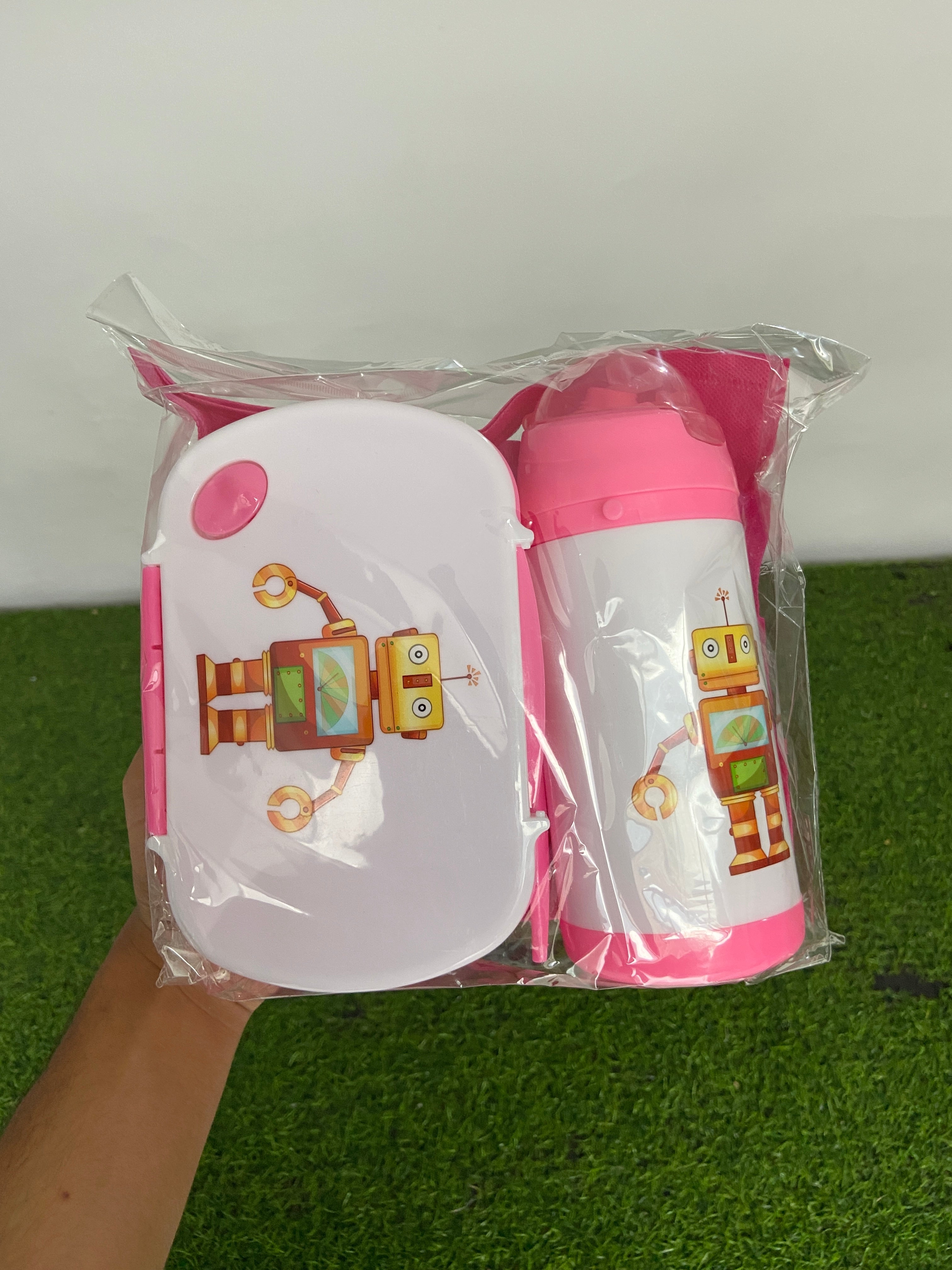 FE213-2 piece kids lunch & Water Bottle Set