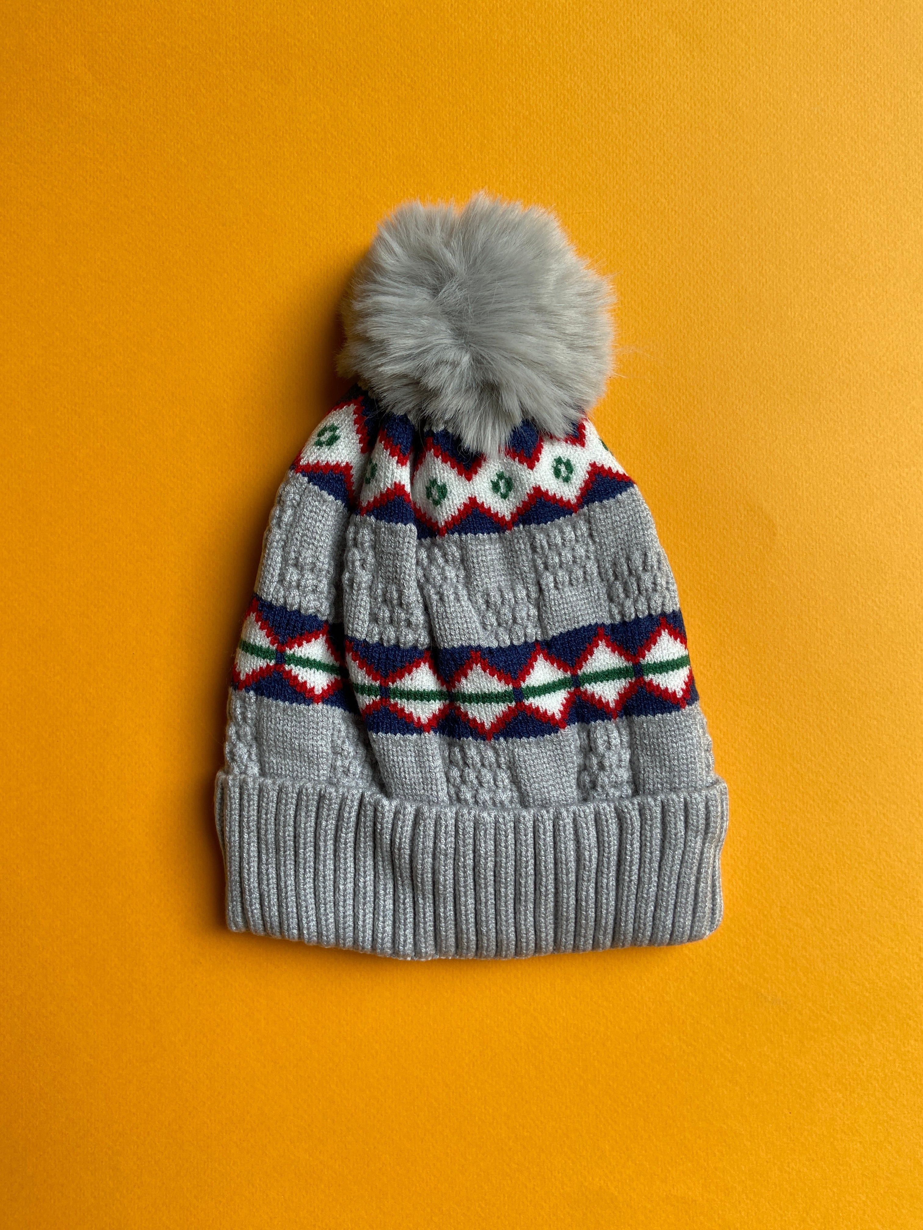 CP249-Woolen cap - 2-10Y