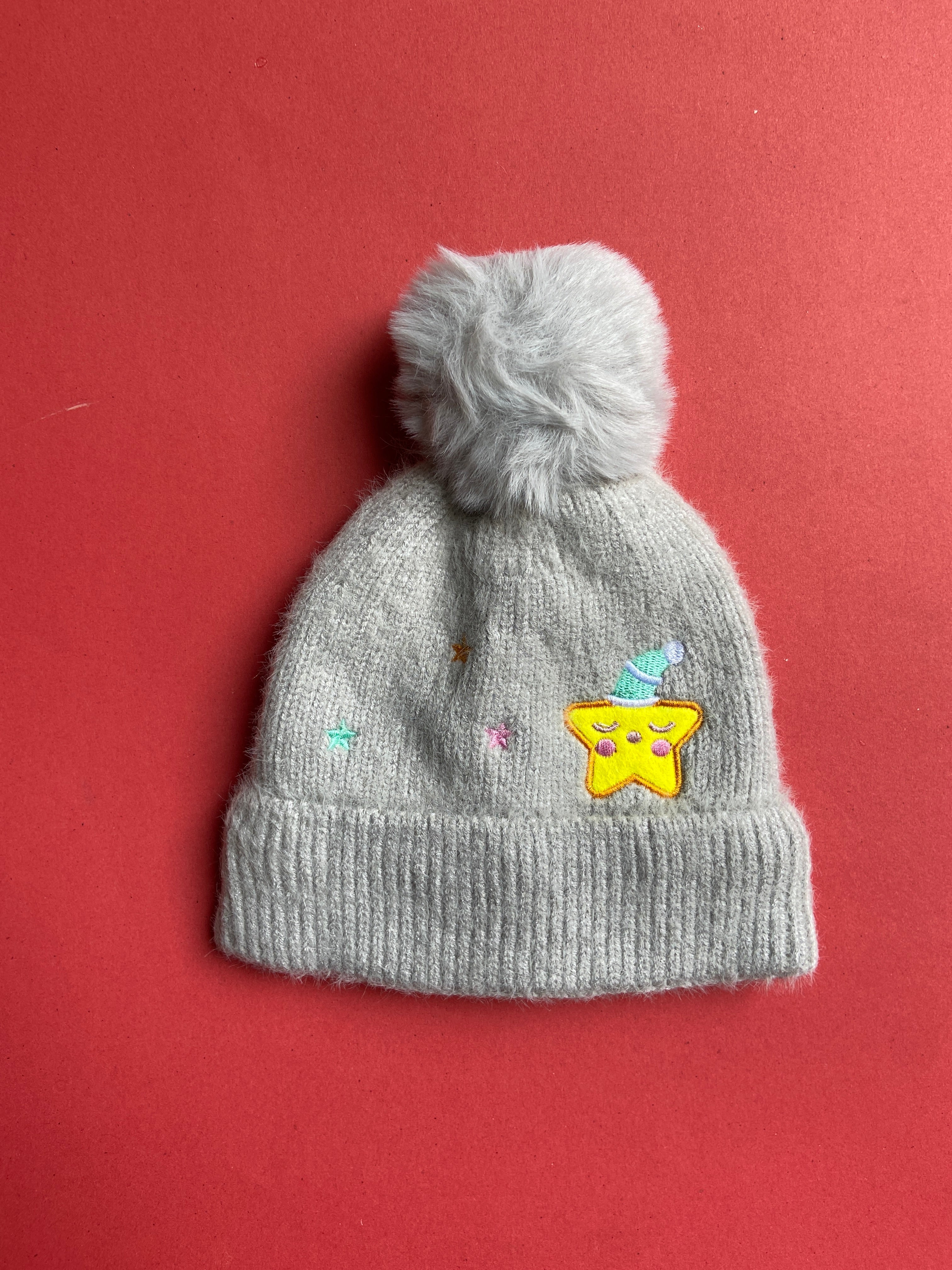 CP247-Woolen cap - 1-5Y