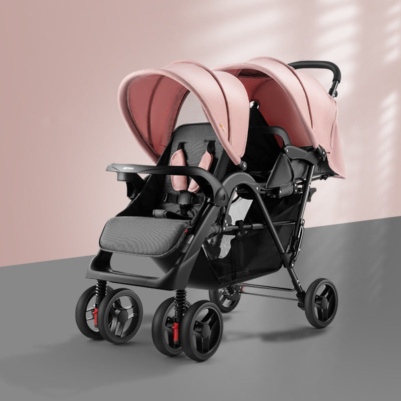 Big Size Foldable Twin Baby Stroller-P738
