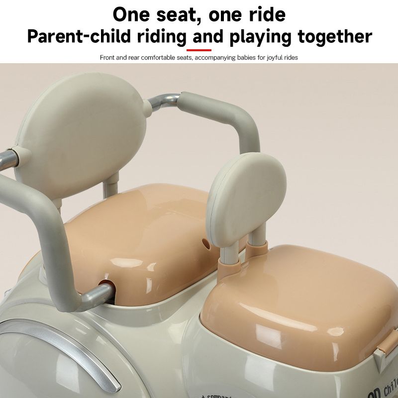 Electric Double Seat Kids Scooter-M6619