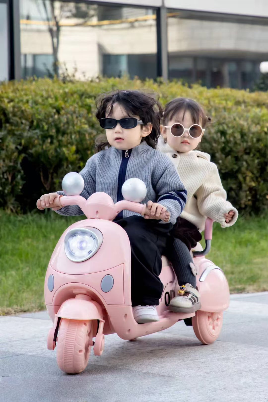 Double Seat Vespa Electric Scooter-AQ-9118