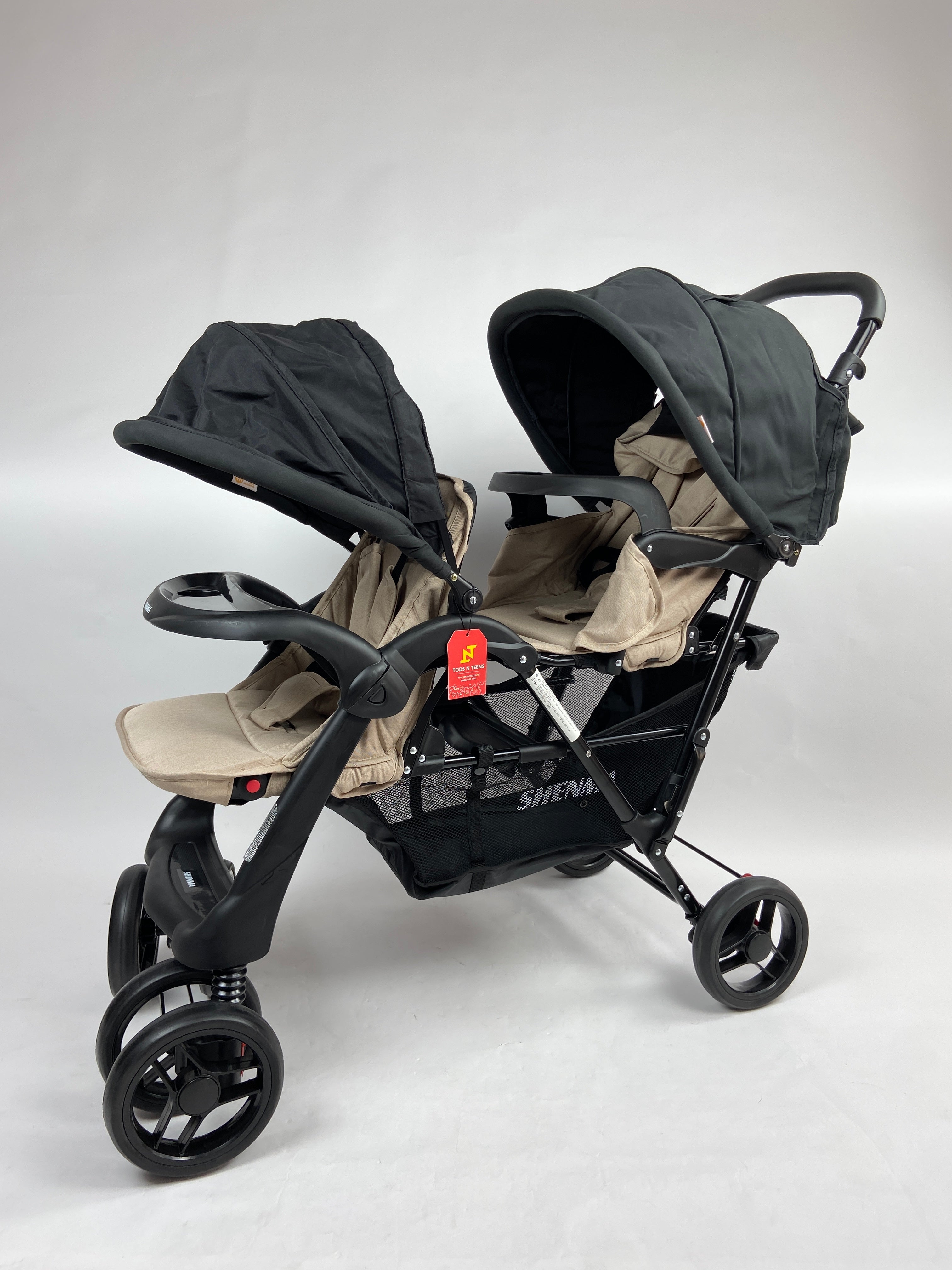 Big Size Foldable Twin Baby Stroller-P738