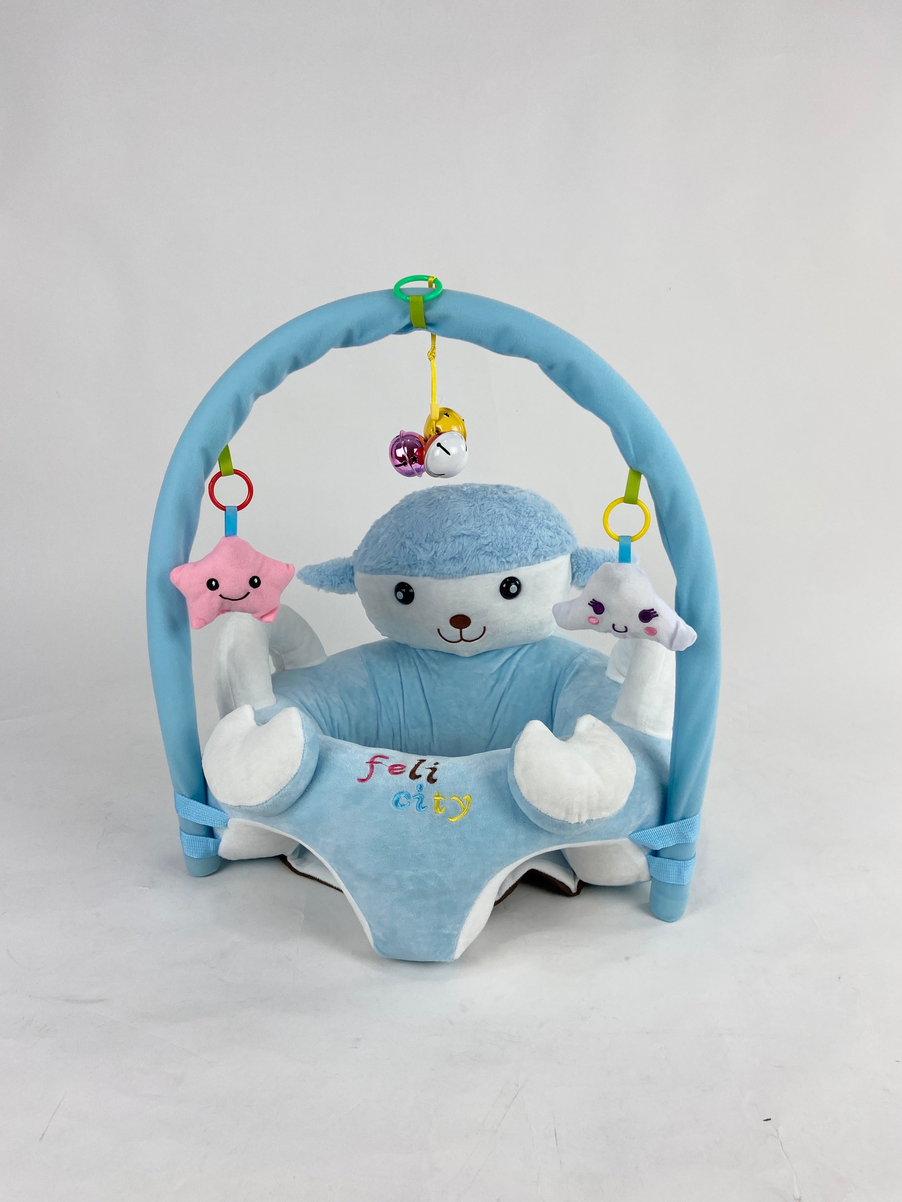Baby Learning Sofa Support Seat BLUE