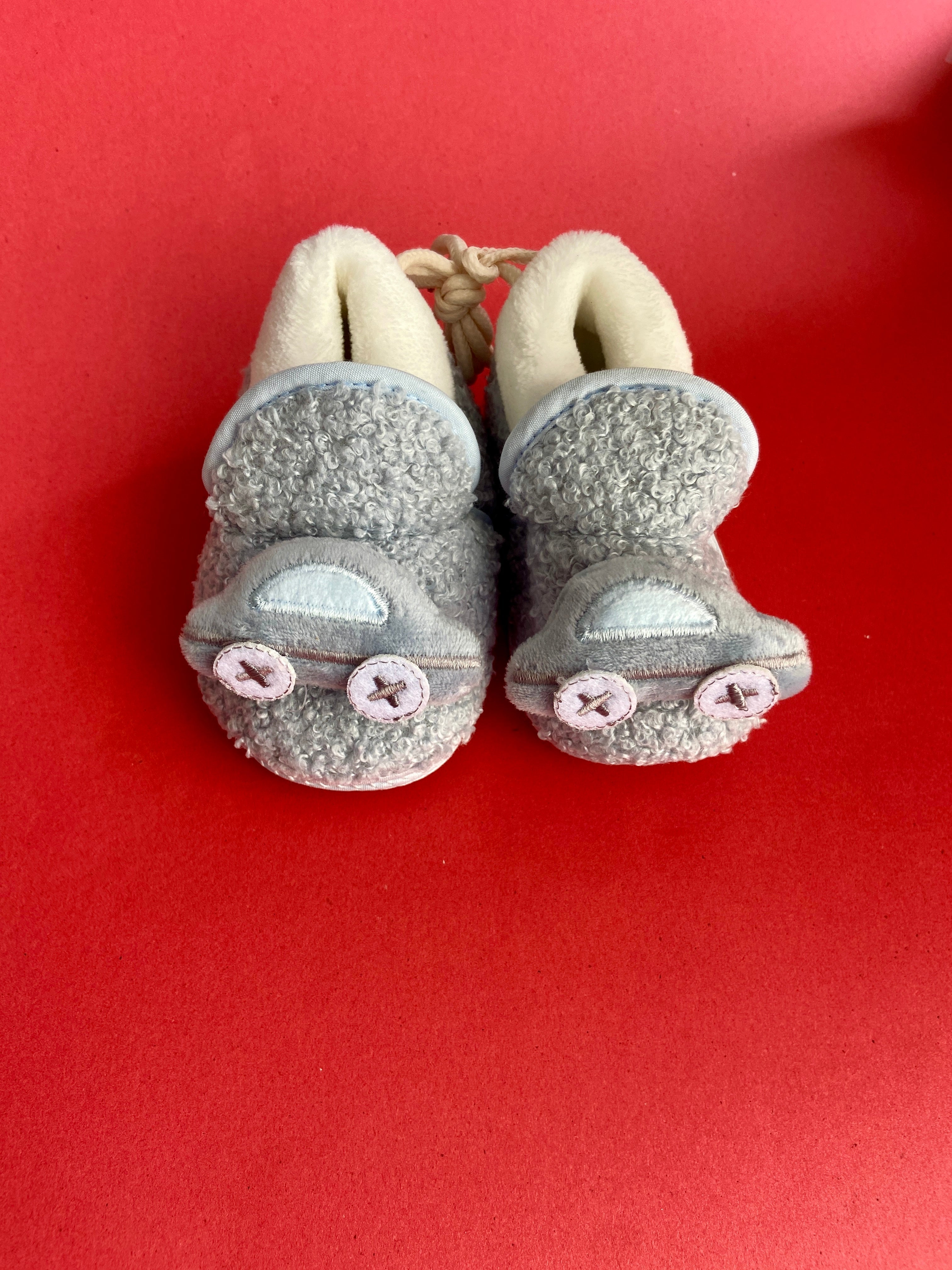 SH565-Furr winter shoes - 0-12M