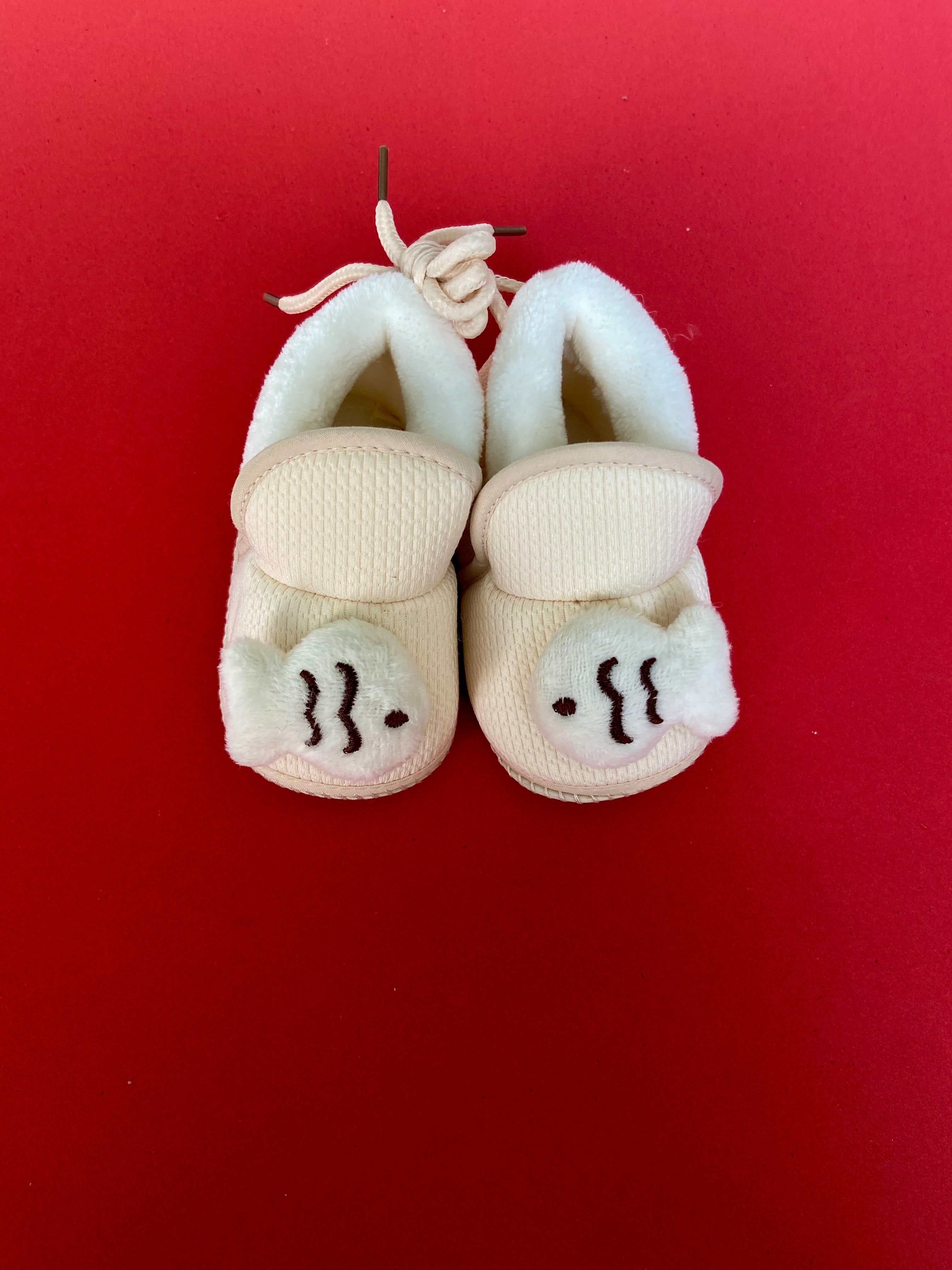 SH564-Furr winter shoes - 0-12M