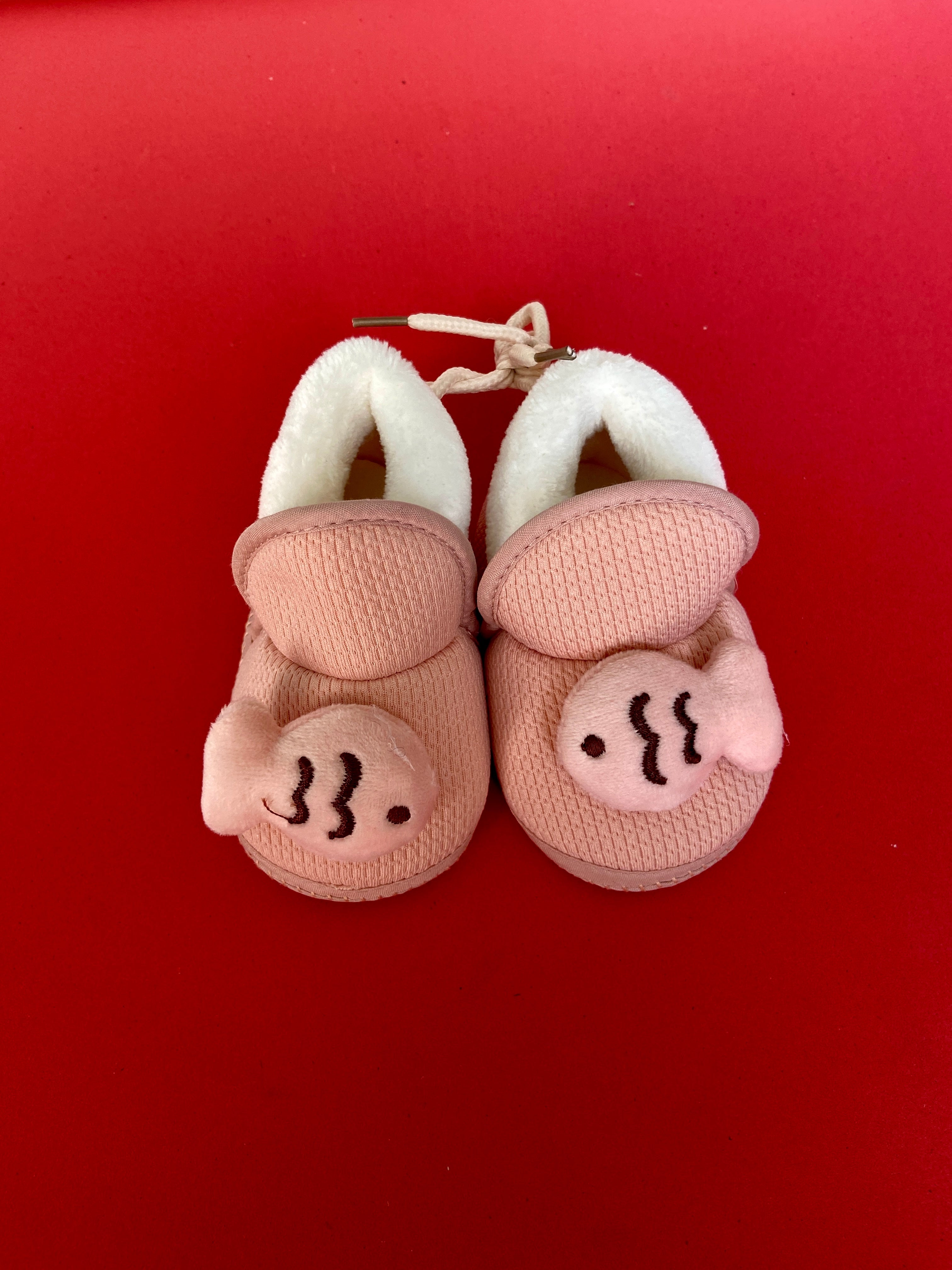 SH564-Furr winter shoes - 0-12M