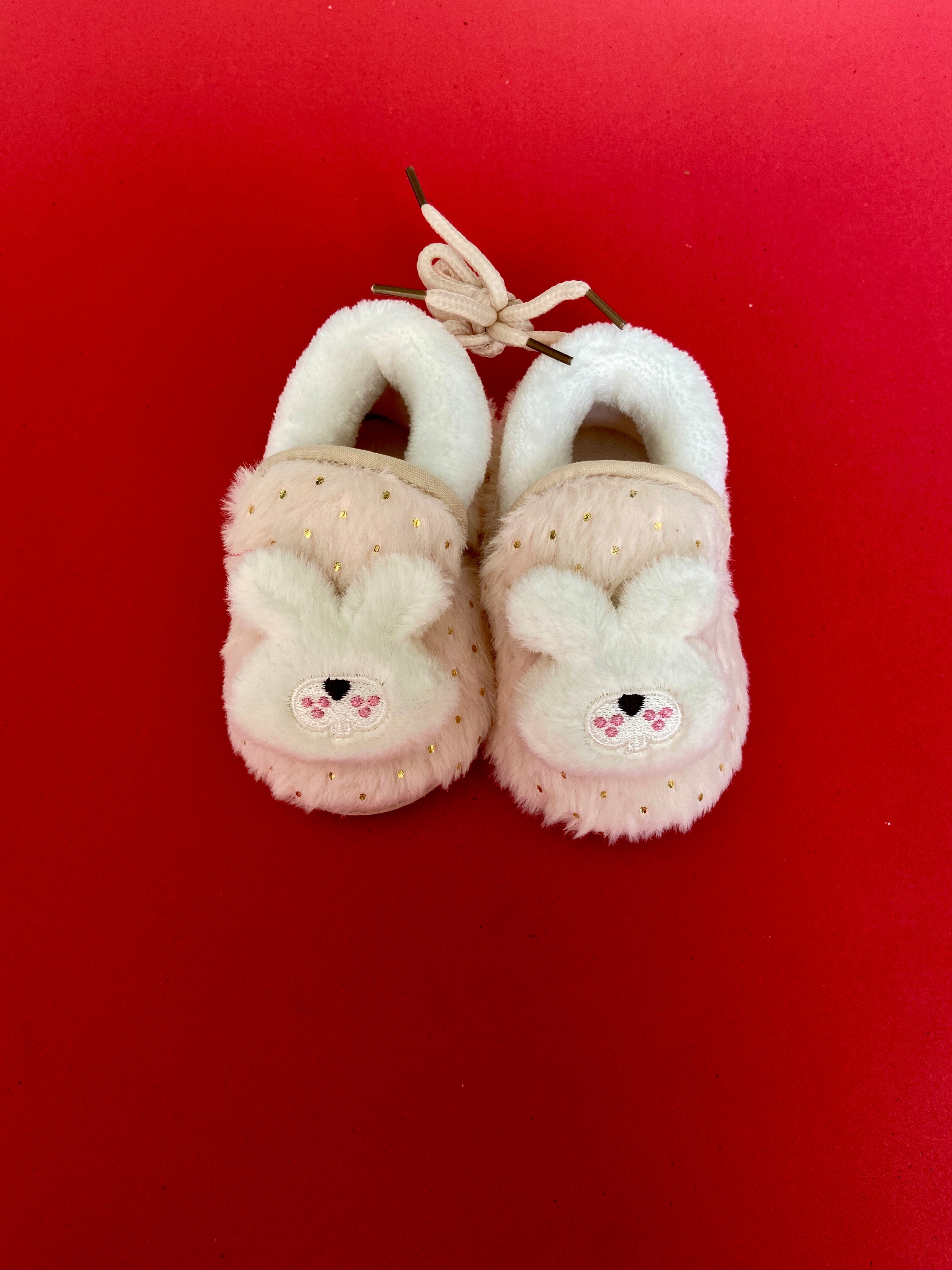 SH559-Furr winter shoes - 0-12M