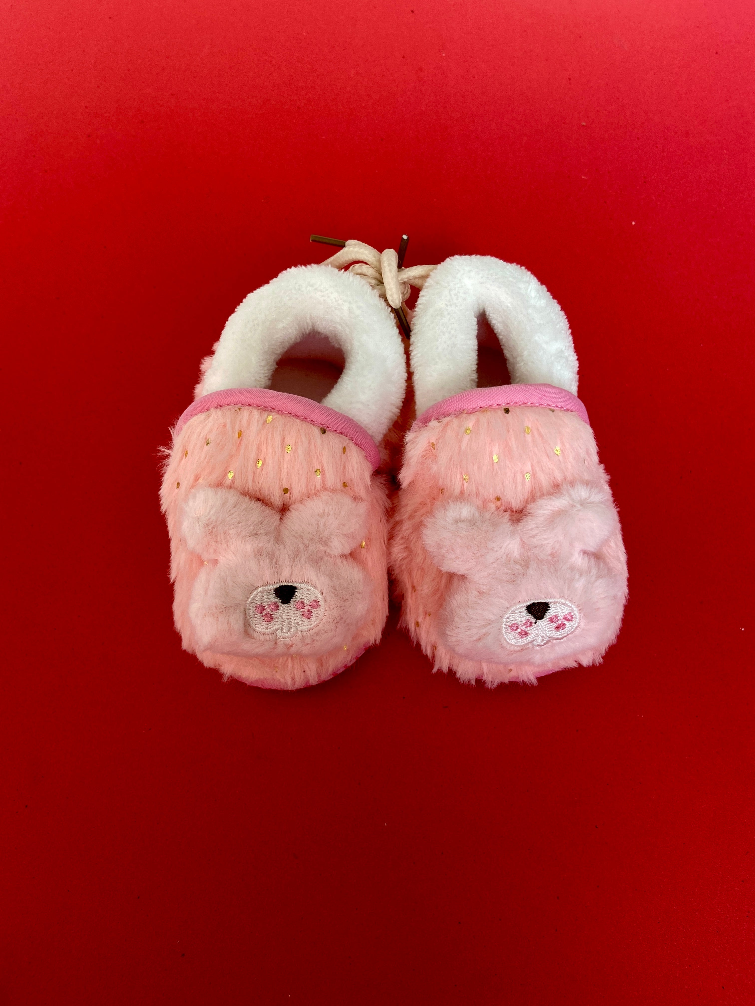 SH559-Furr winter shoes - 0-12M