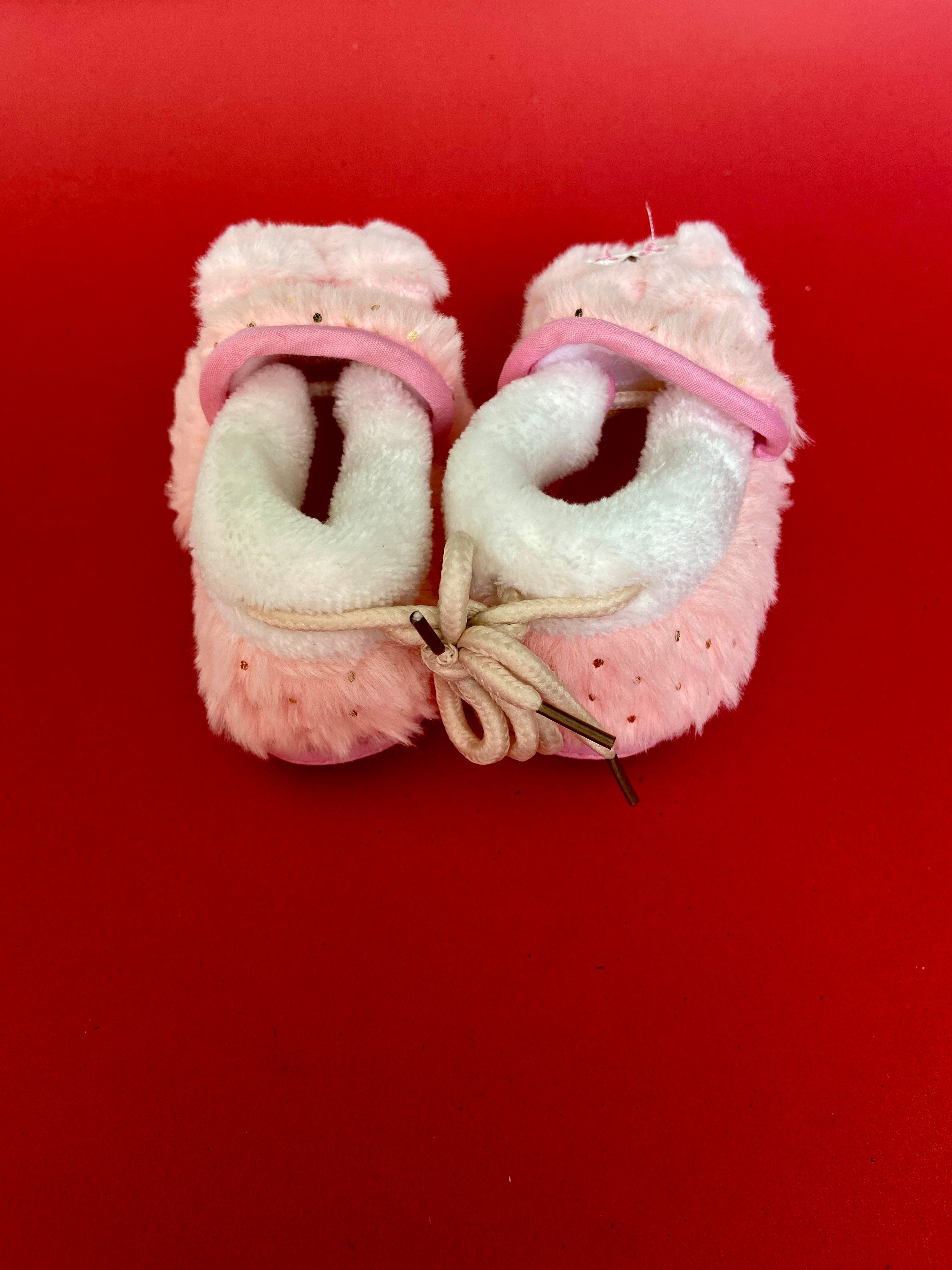 SH559-Furr winter shoes - 0-12M