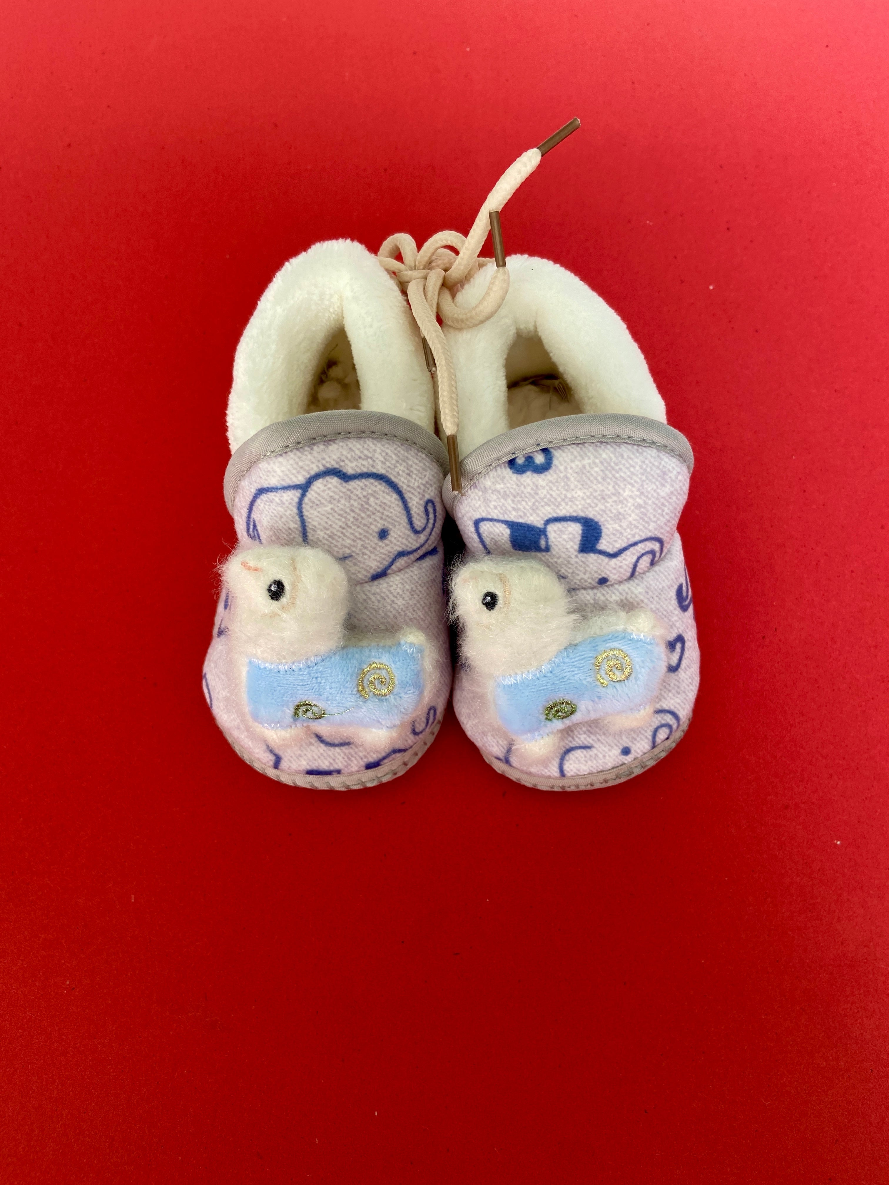 SH558-Furr winter shoes - 0-12M