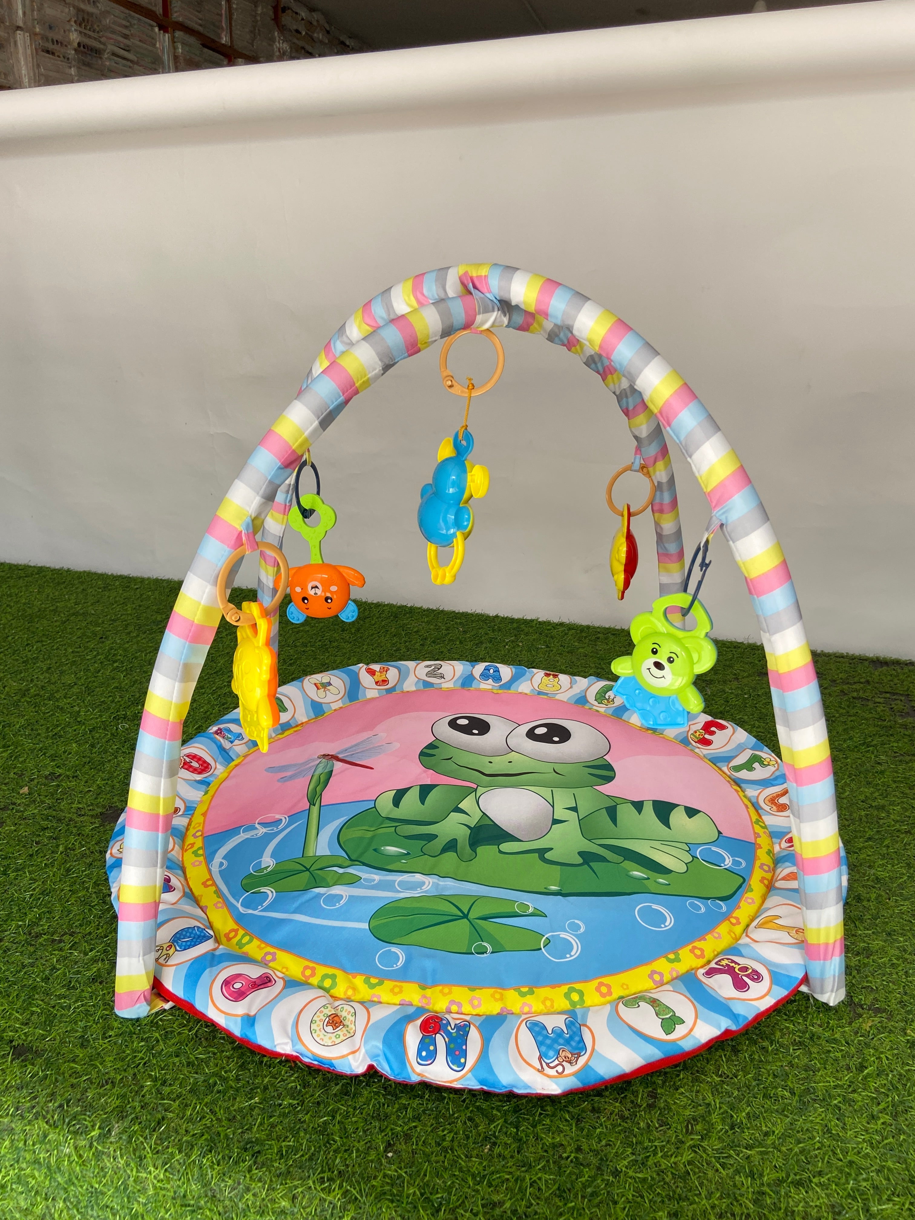 Baby Play Mat with Hanging Toys - Medium Size