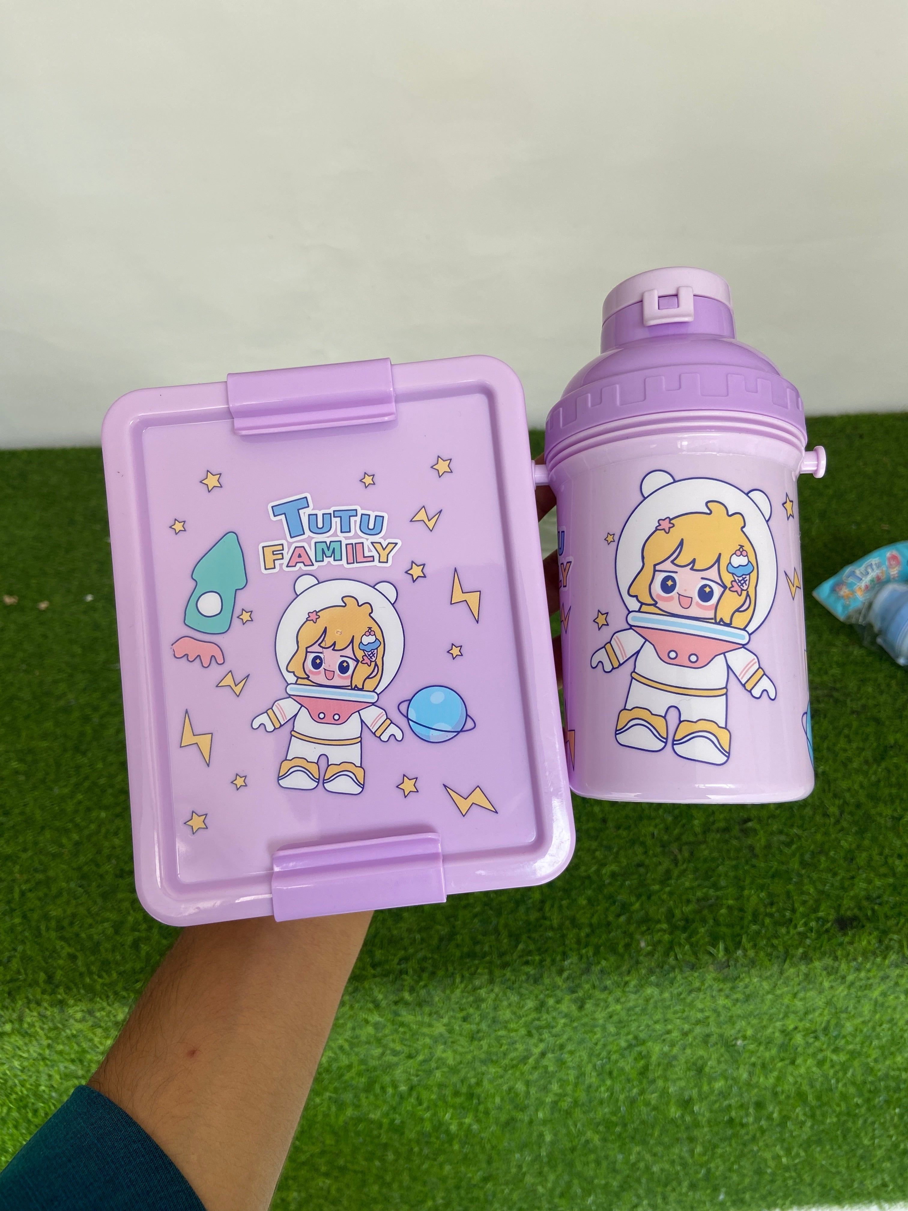 FE181-2 piece Lunch box & Water bottle Set
