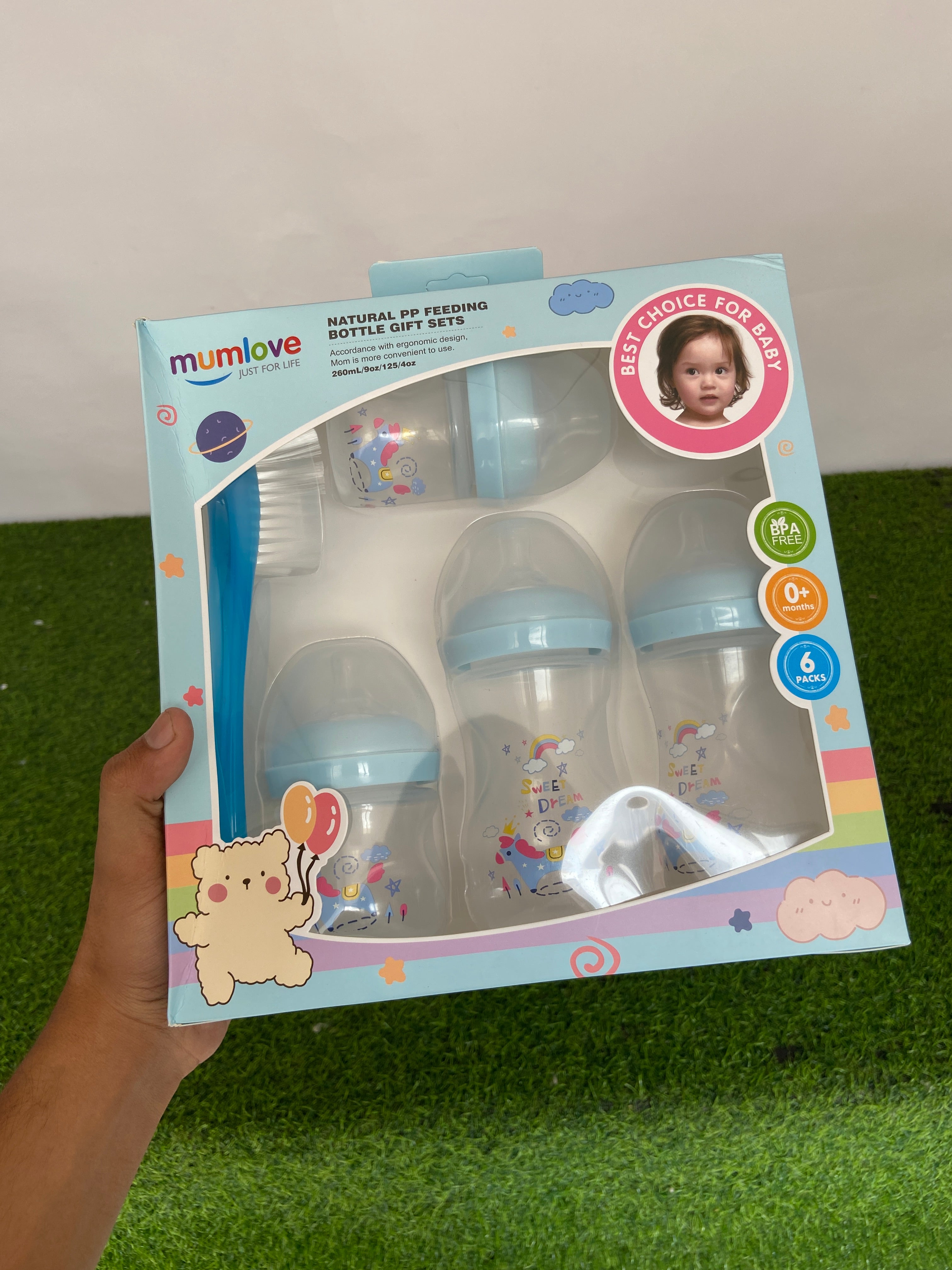 FE182-6 pieces baby Feeding set