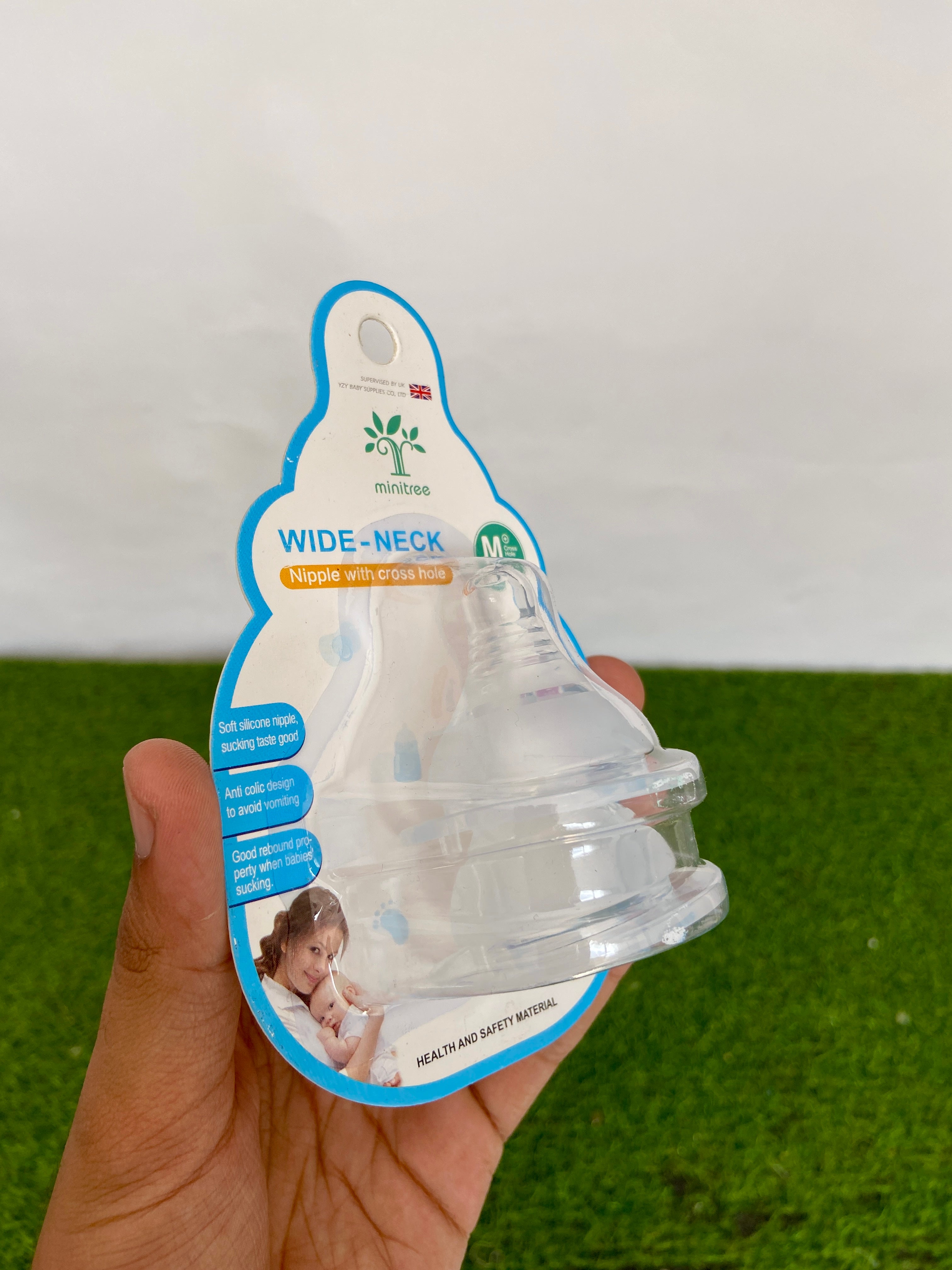 FE184-2 Piece Teat Set Wide Neck (3-6M)