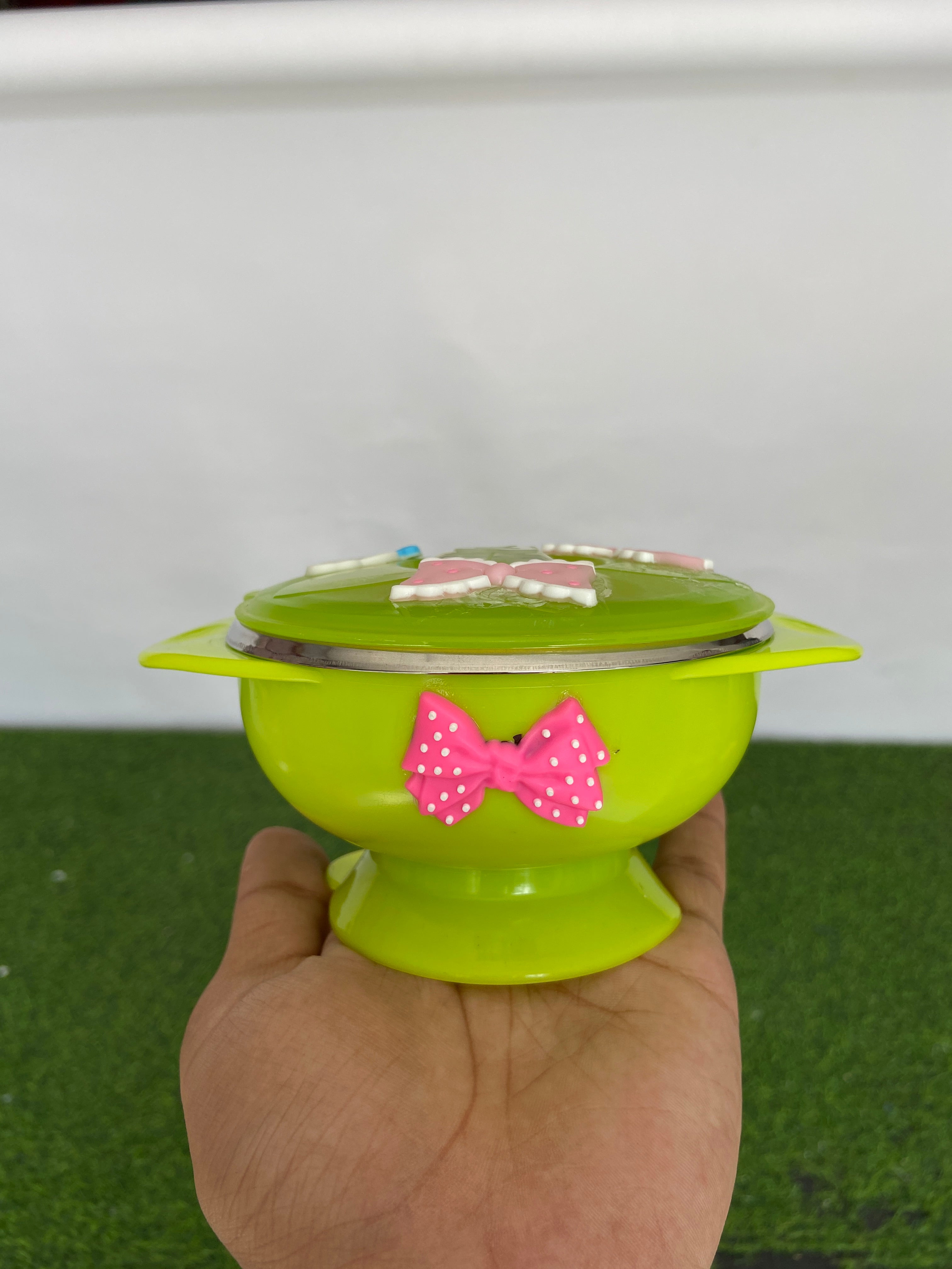 FE198-Stainless Steel Feeding suction bowl