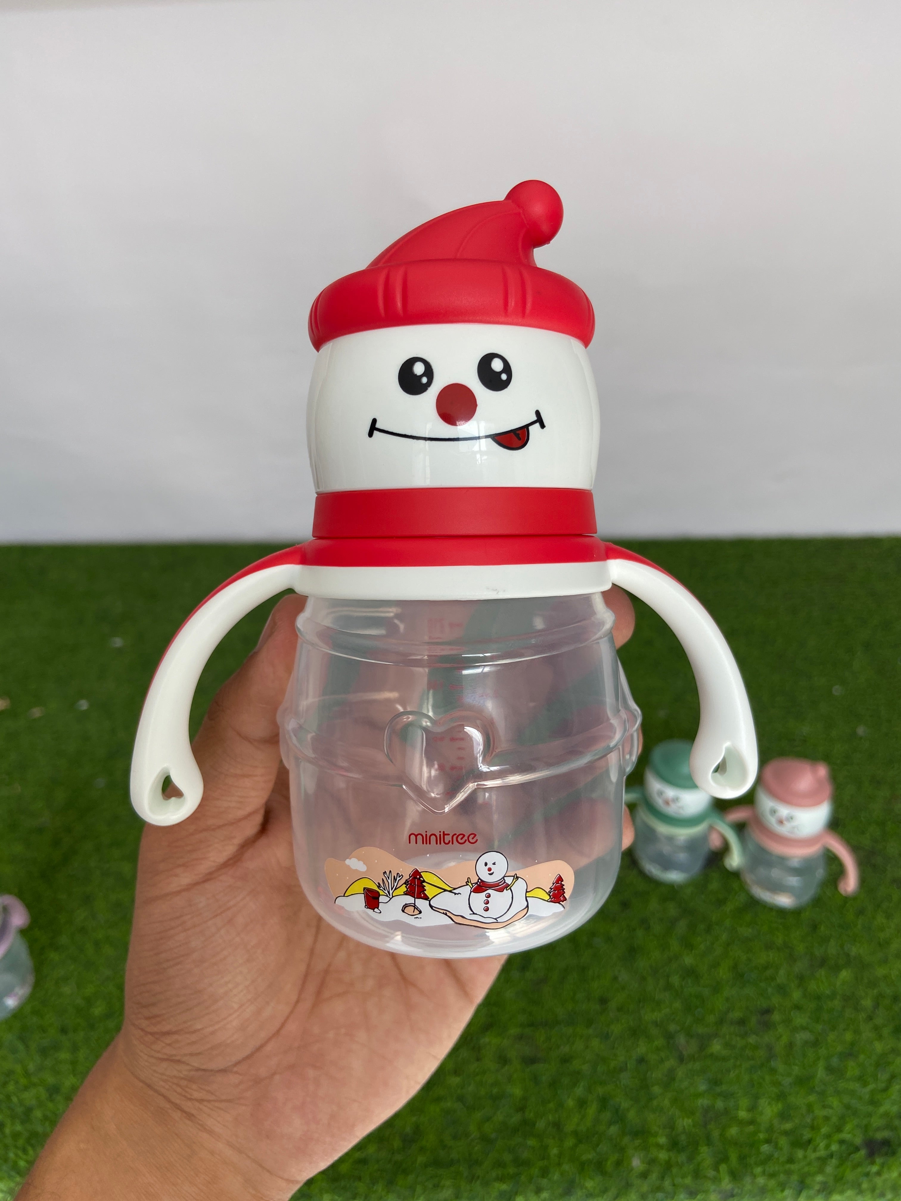 FE197-Snowman feeding bottle 210ML