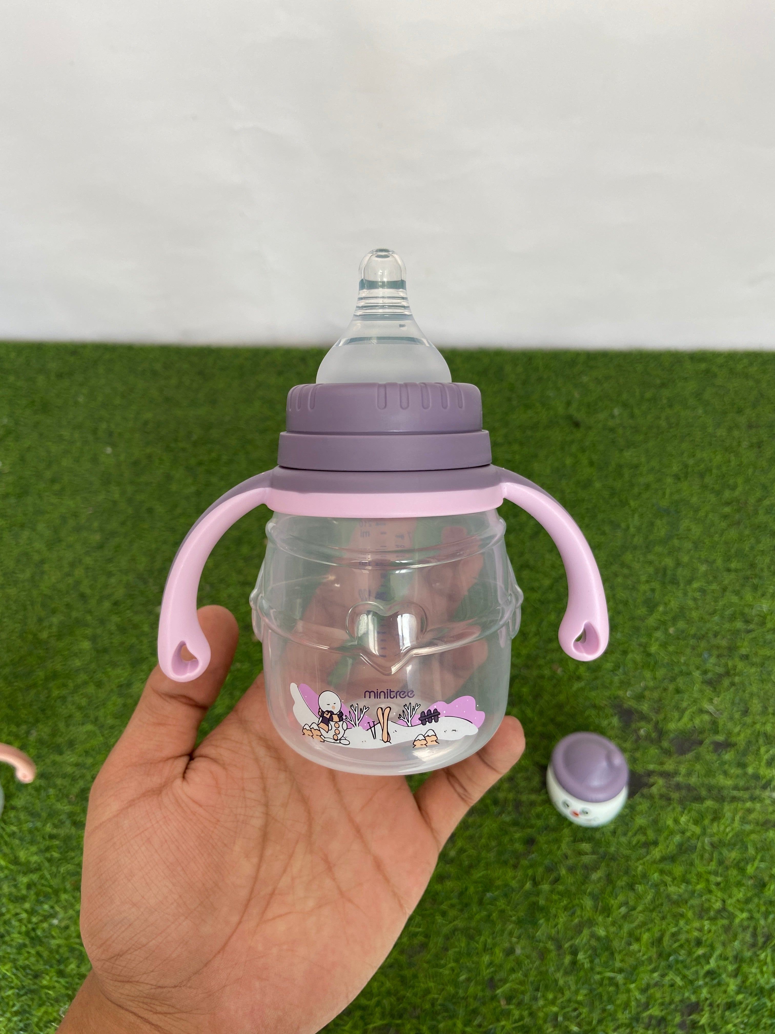 FE197-Snowman feeding bottle 210ML