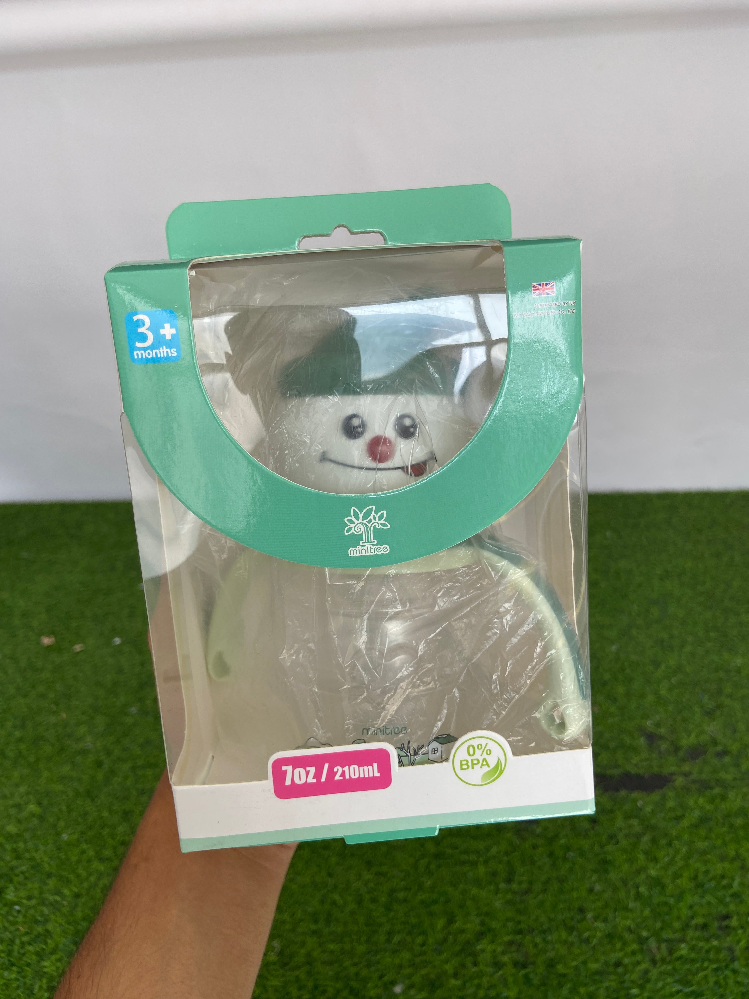 FE197-Snowman feeding bottle 210ML