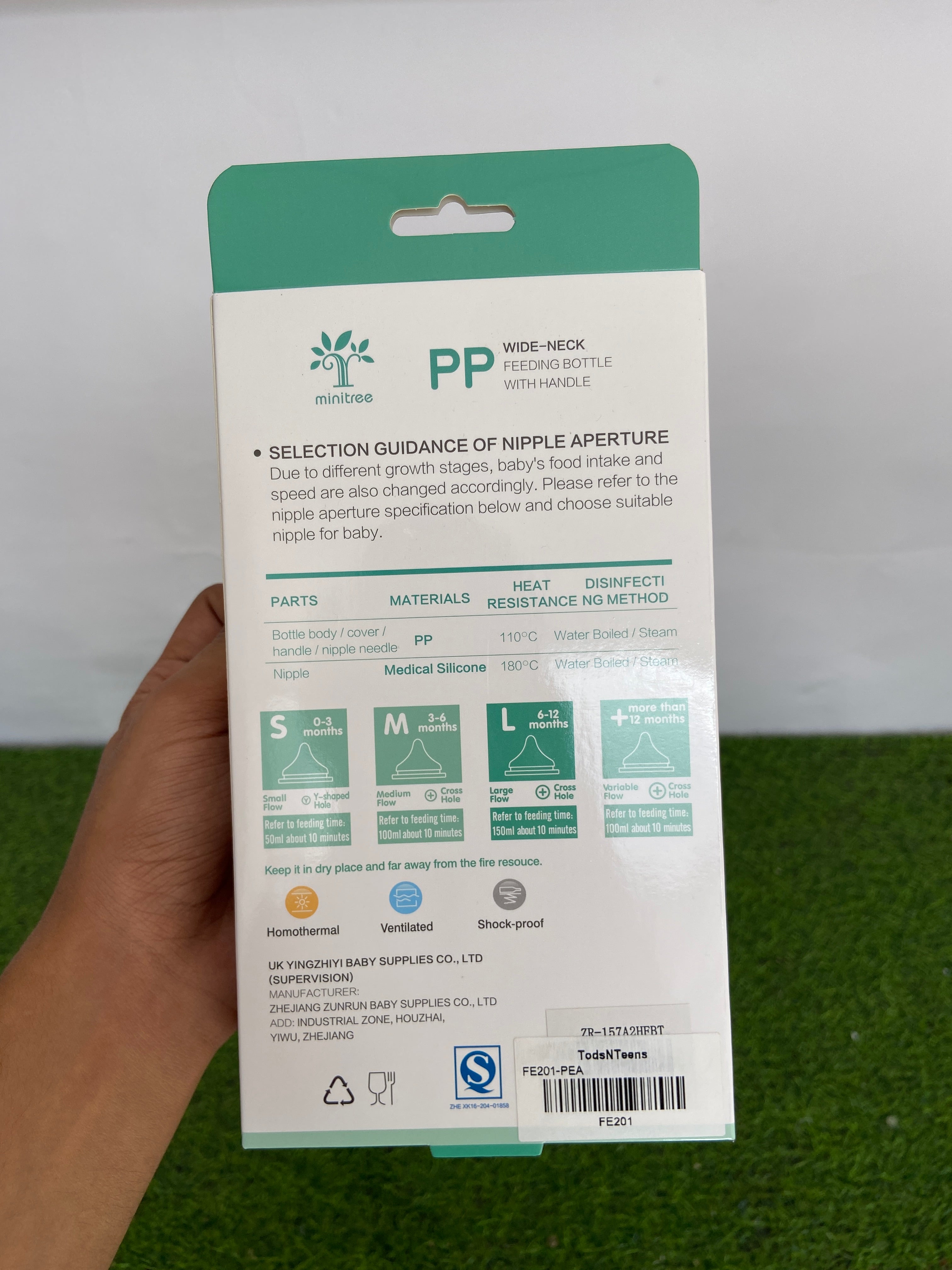 FE201-Toons Theme Baby feeding Bottle 330ML