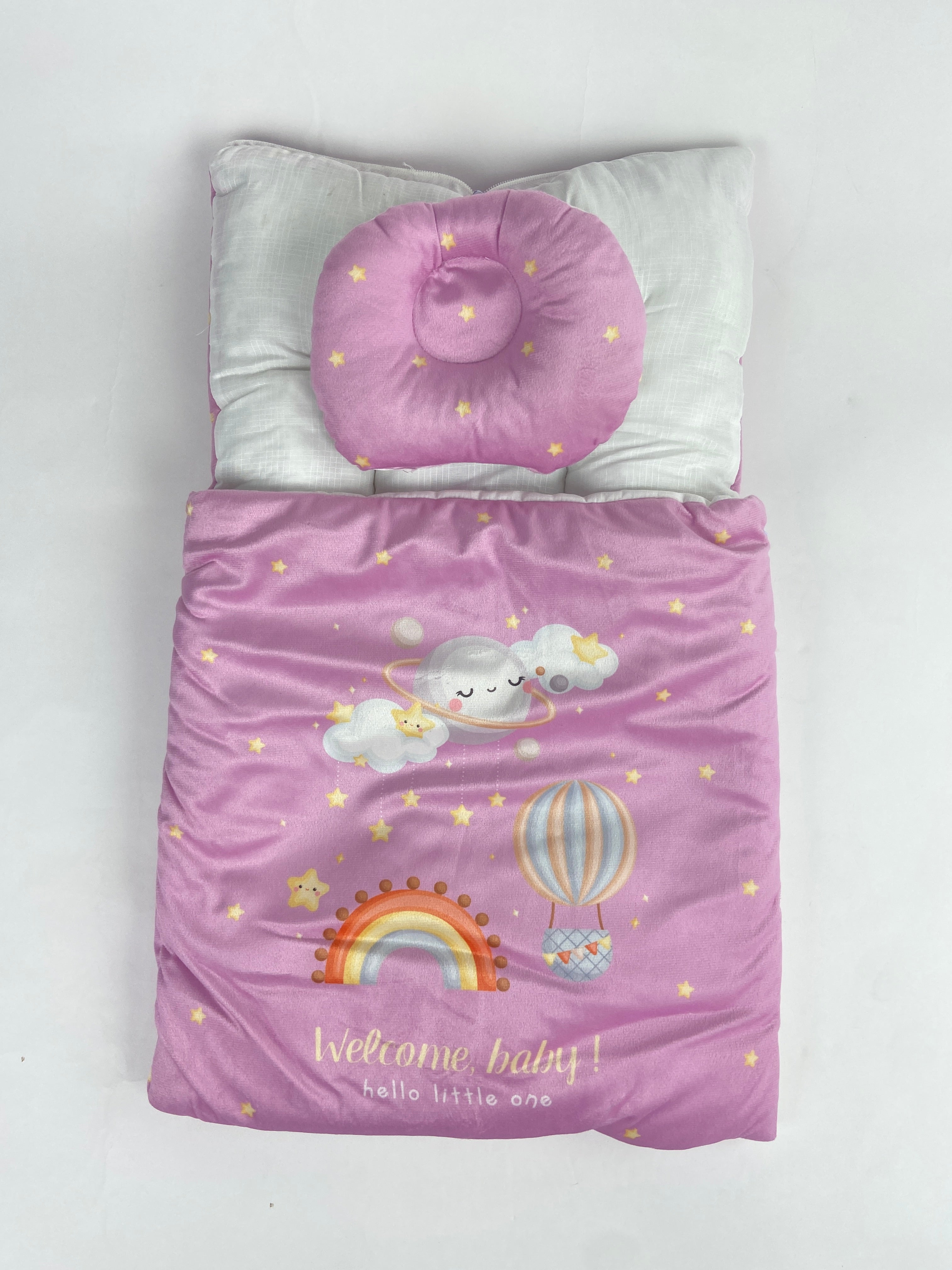 SHT444-Velvet Carry nest with Pillow