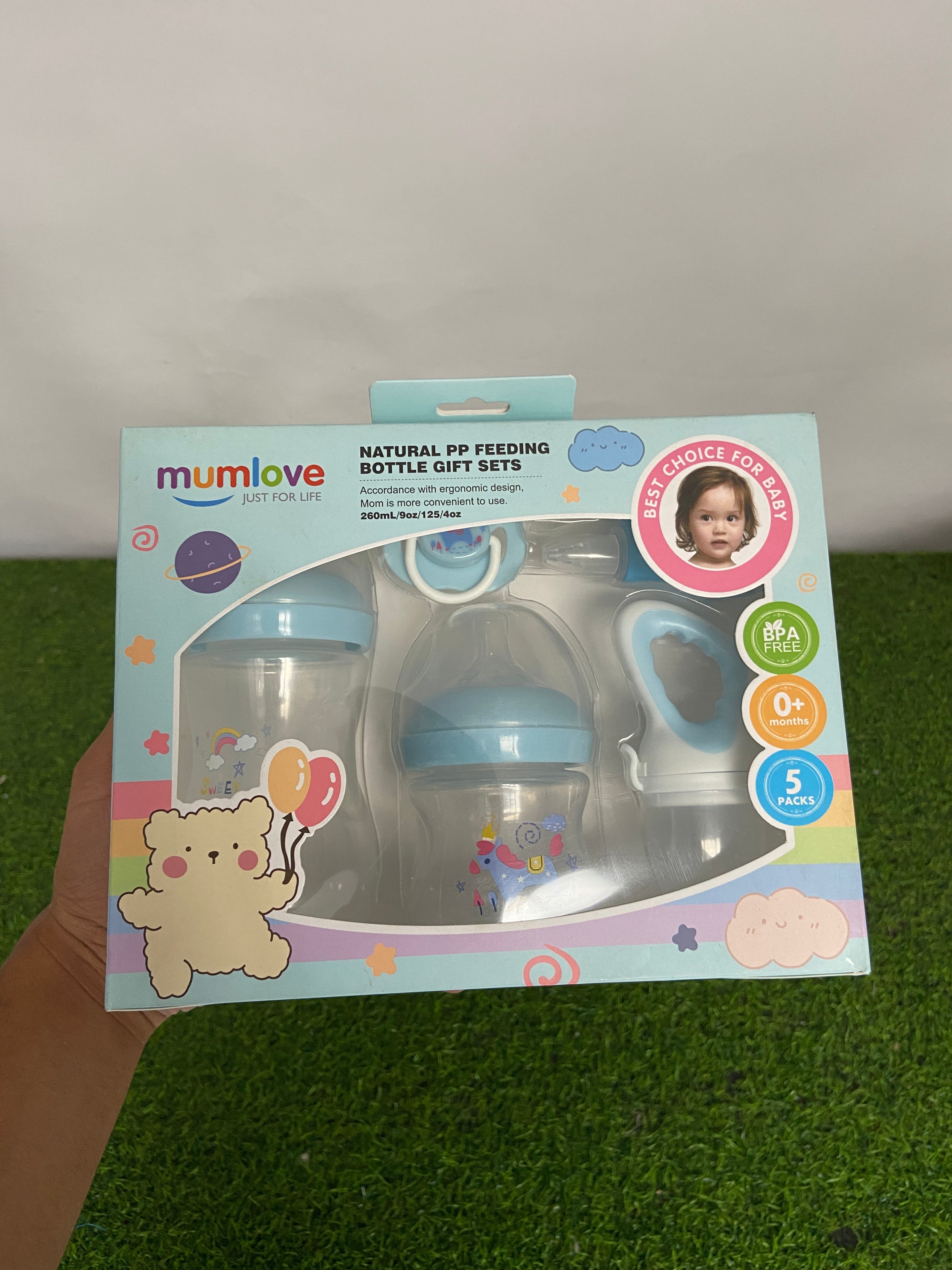 FE207-5 Pieces Baby Feeding Starter Set