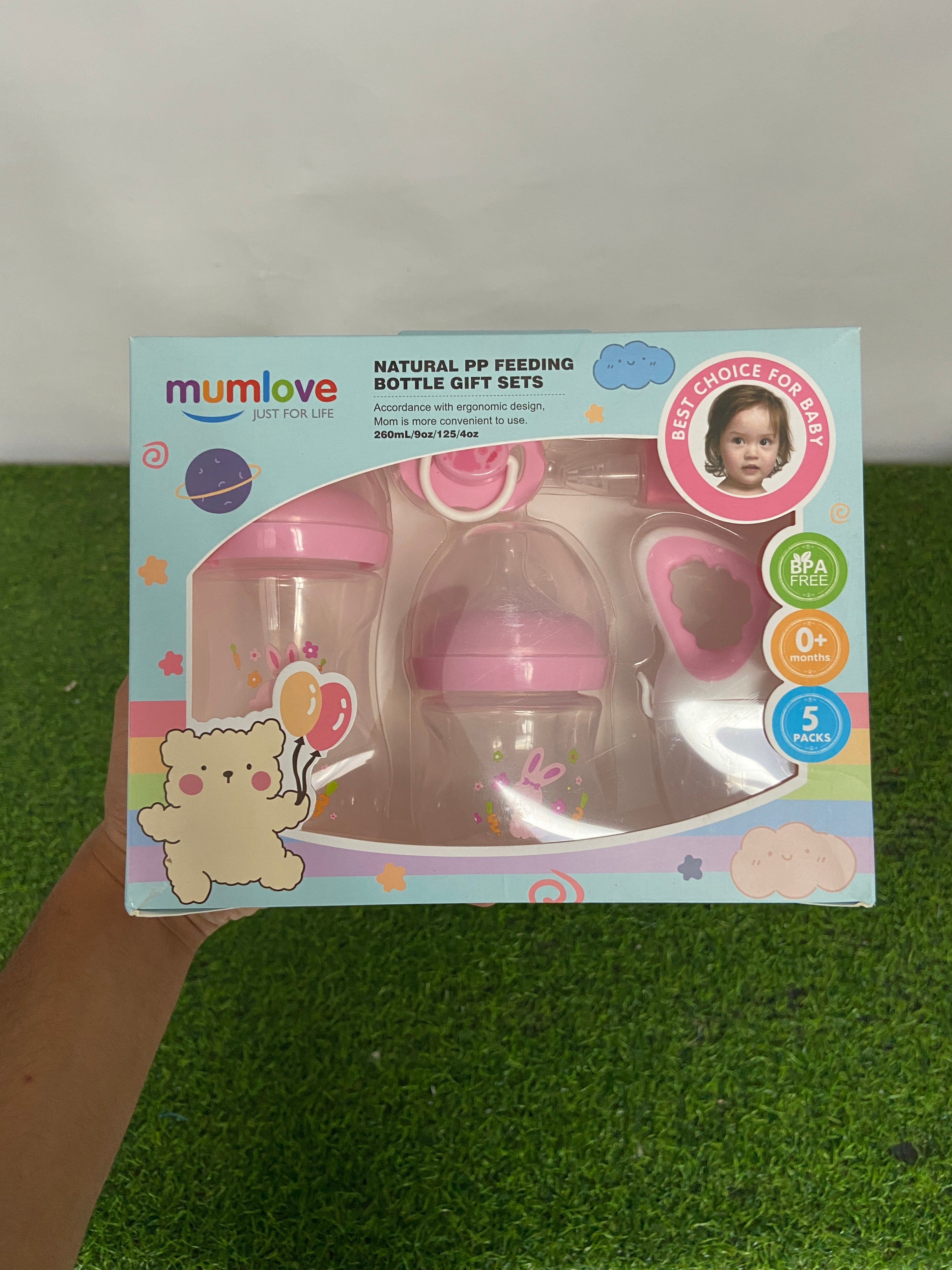 FE207-5 Pieces Baby Feeding Starter Set