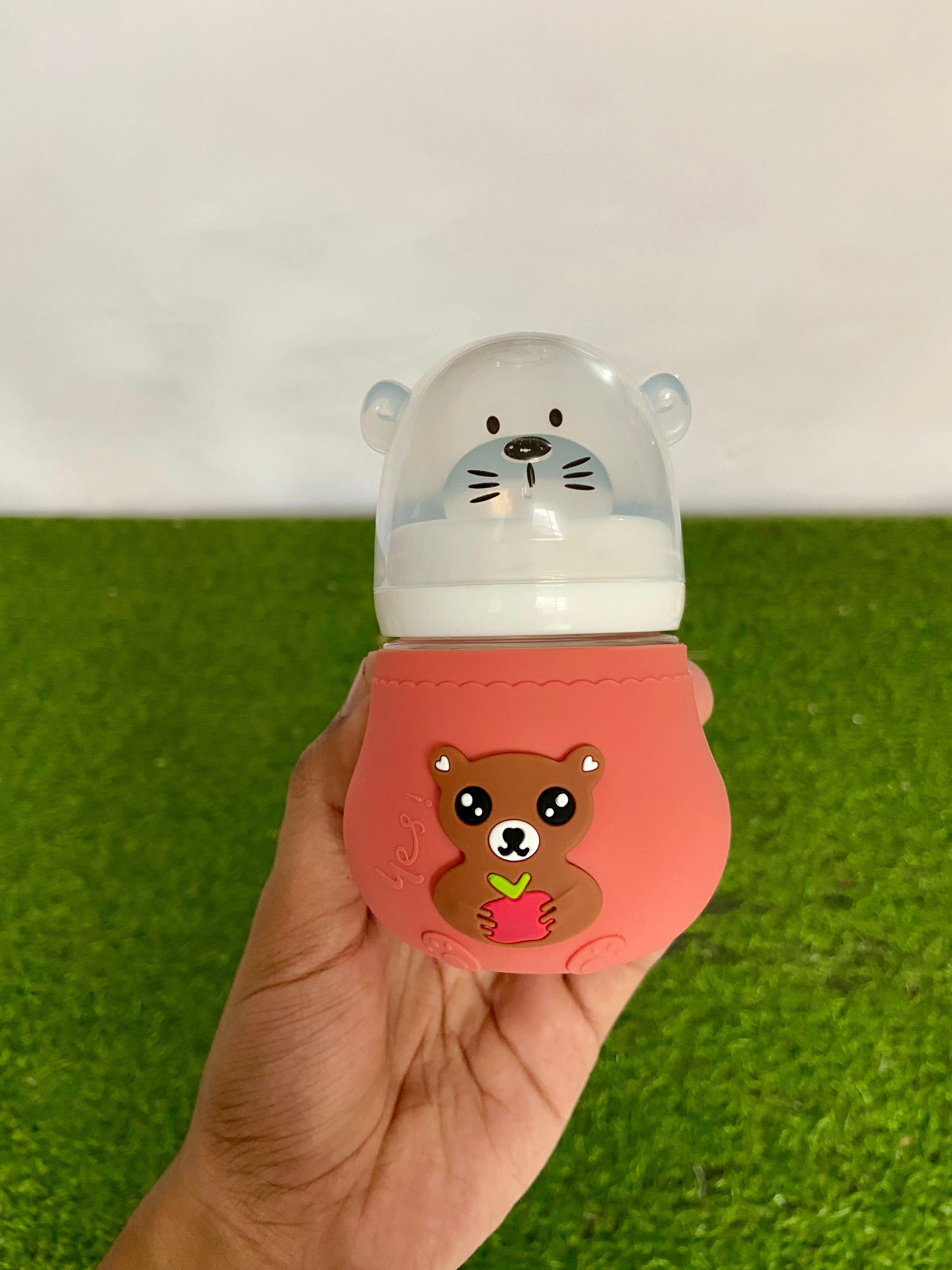FE203-Kitten theme baby feeding Bottle 120ML