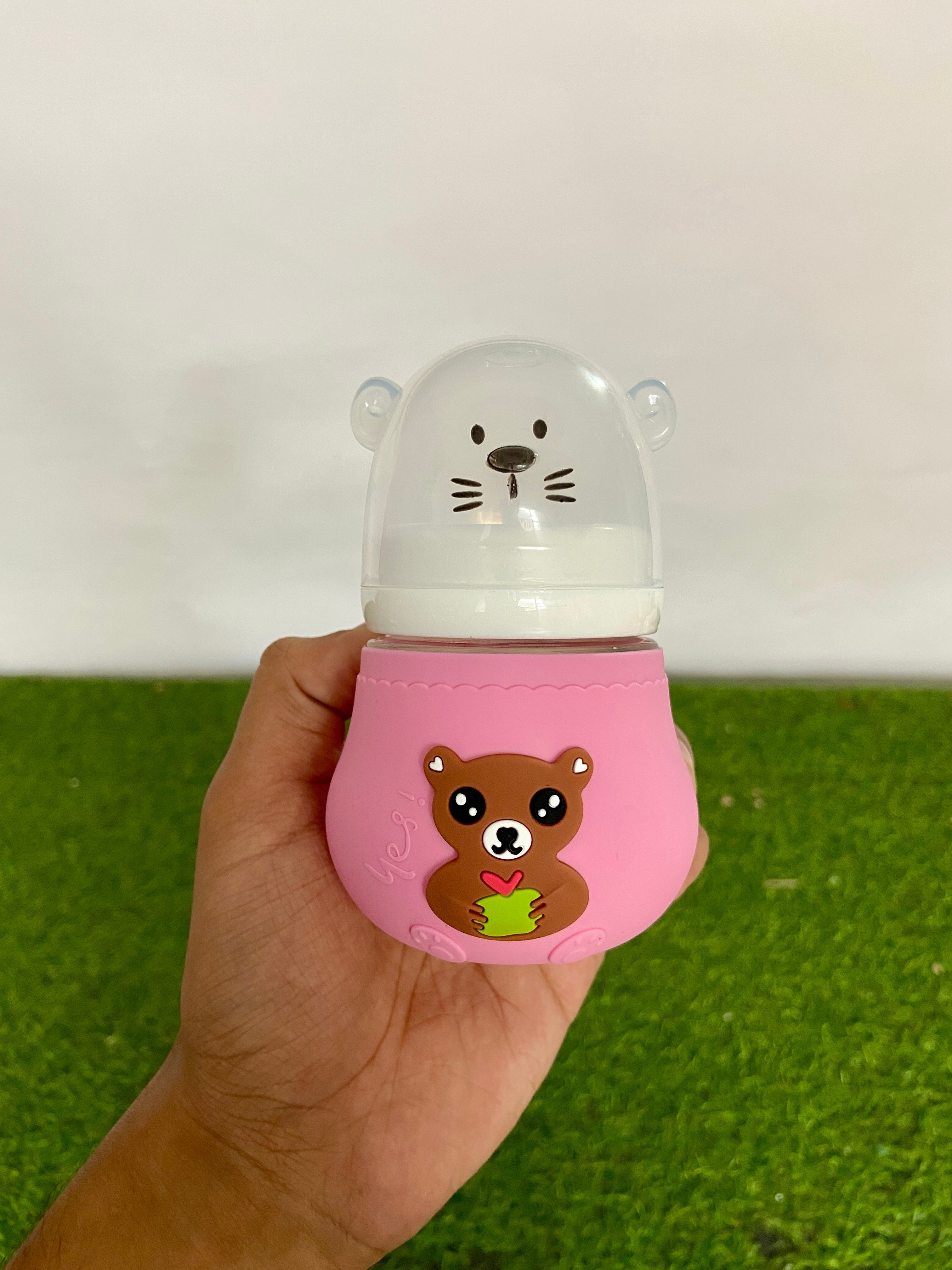 FE203-Kitten theme baby feeding Bottle 120ML