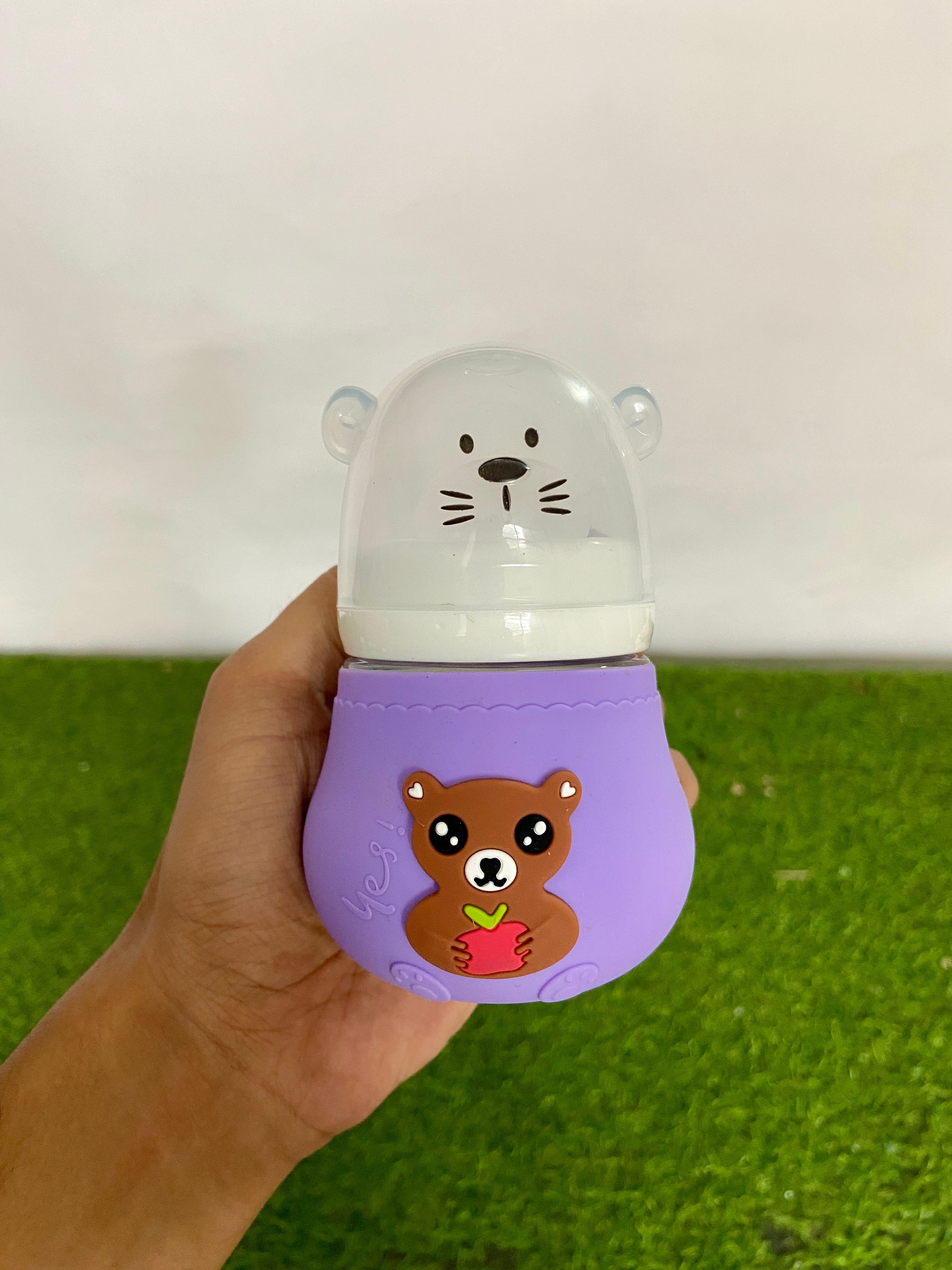 FE203-Kitten theme baby feeding Bottle 120ML
