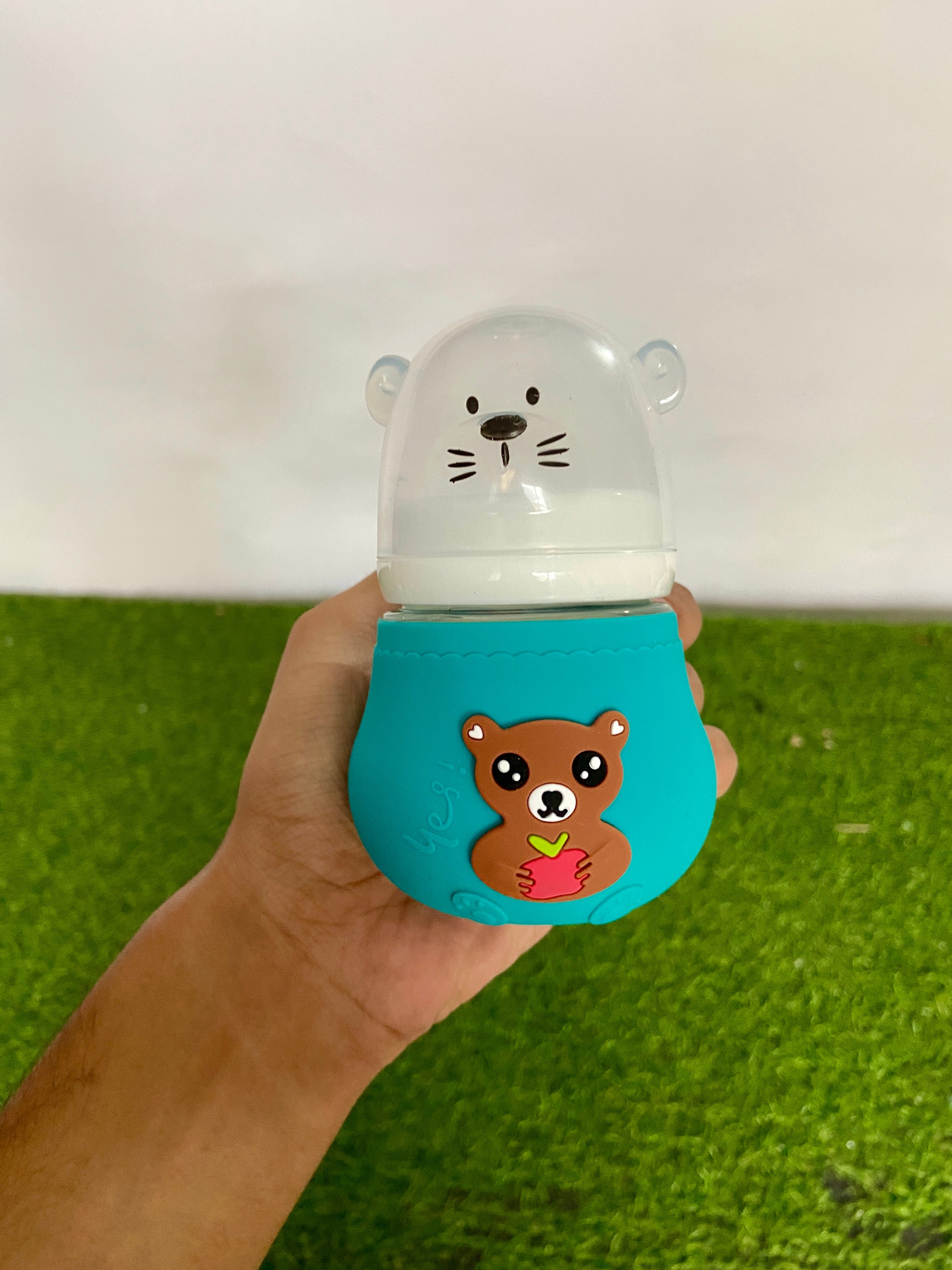 FE203-Kitten theme baby feeding Bottle 120ML