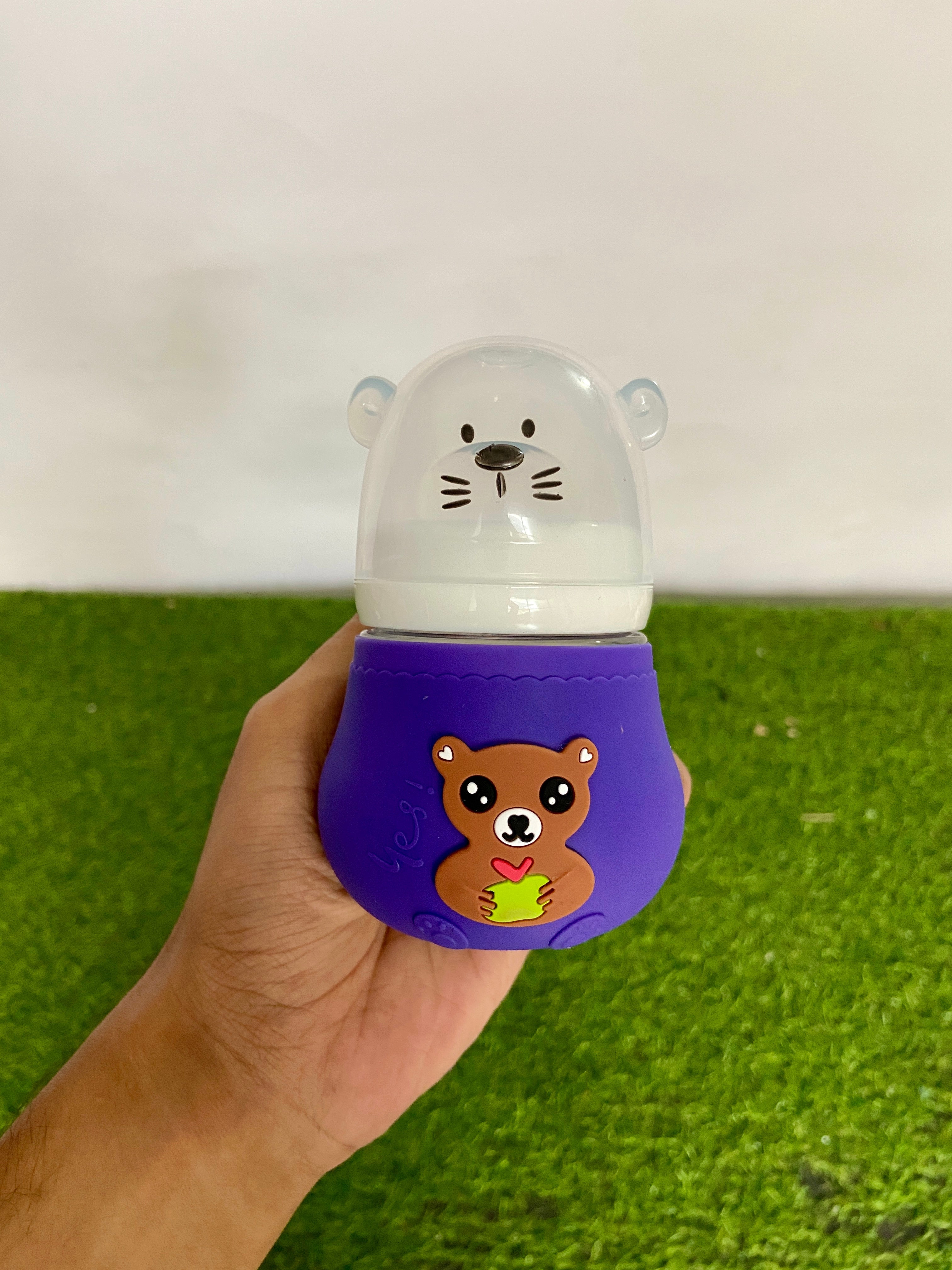 FE203-Kitten theme baby feeding Bottle 120ML