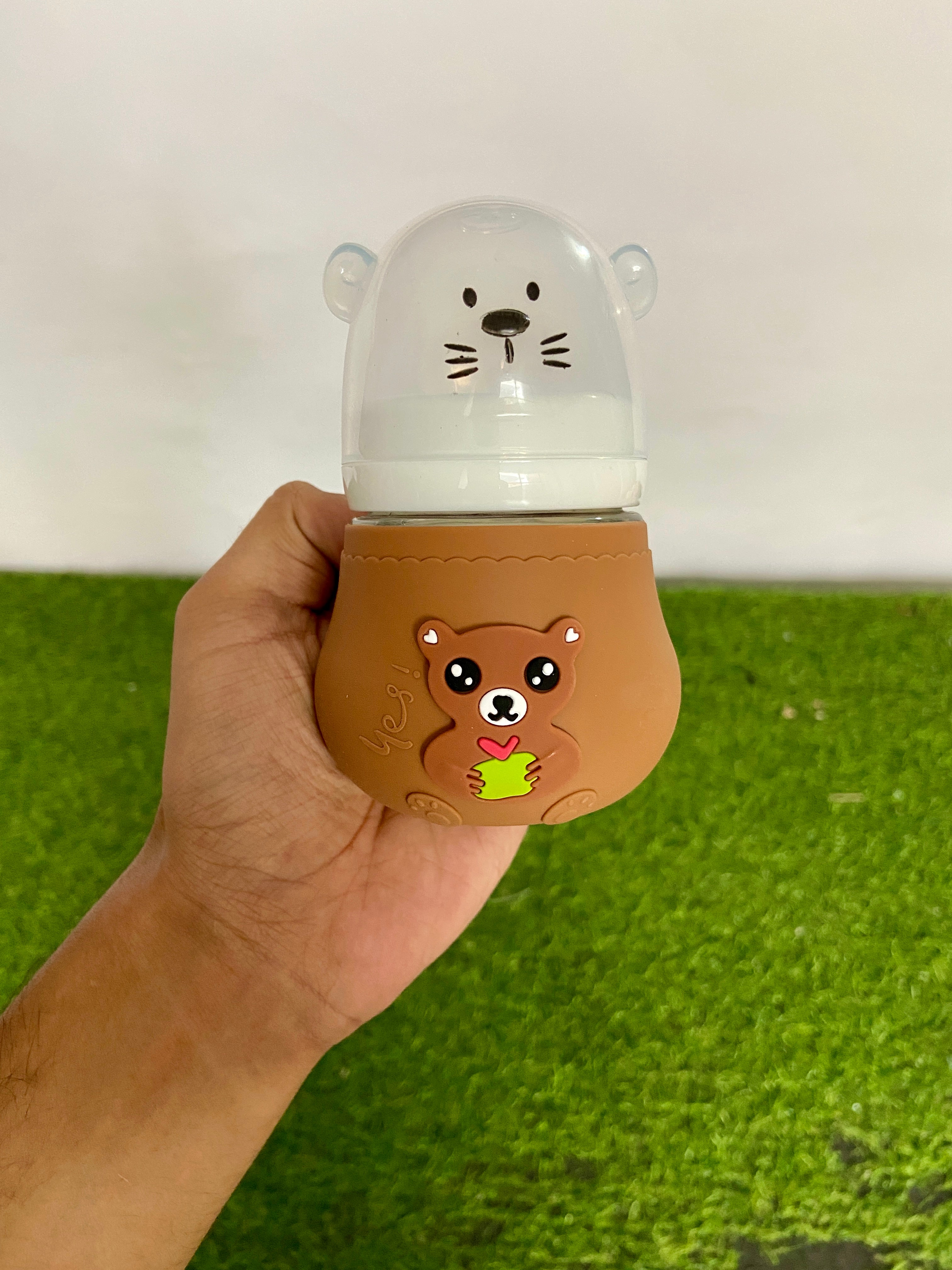 FE203-Kitten theme baby feeding Bottle 120ML