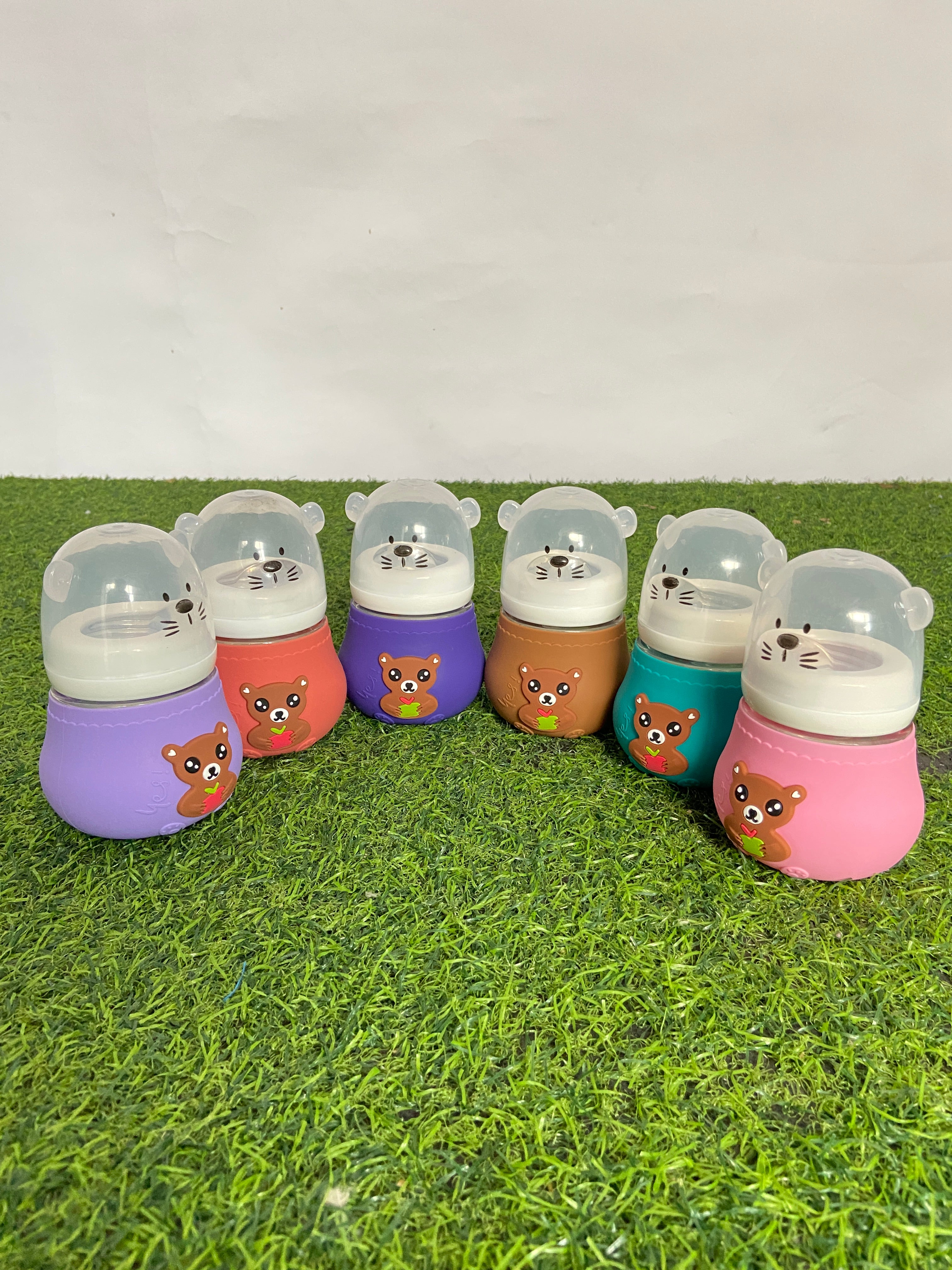 FE203-Kitten theme baby feeding Bottle 120ML